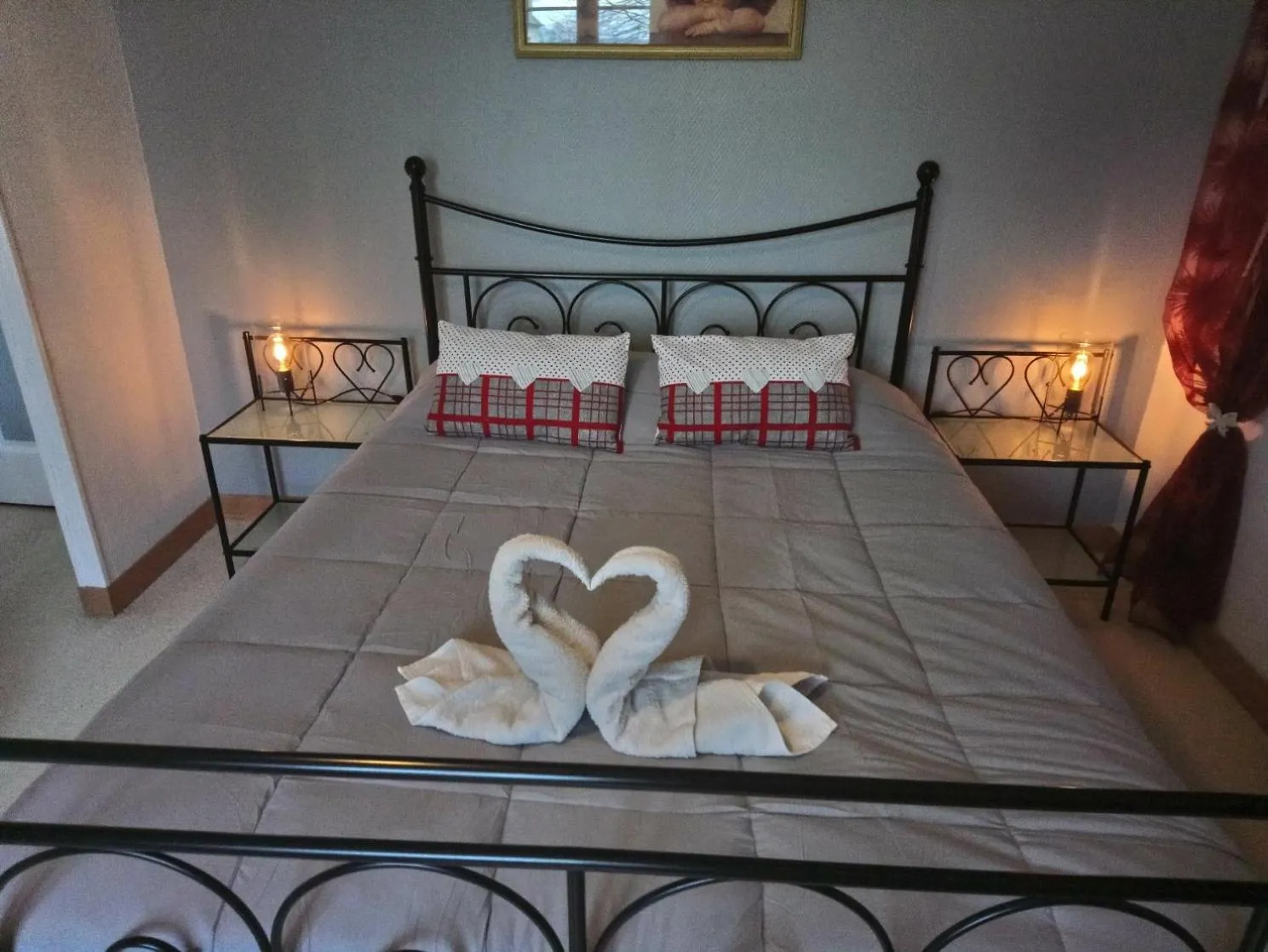 Bed in La Mare aux 3 Diables