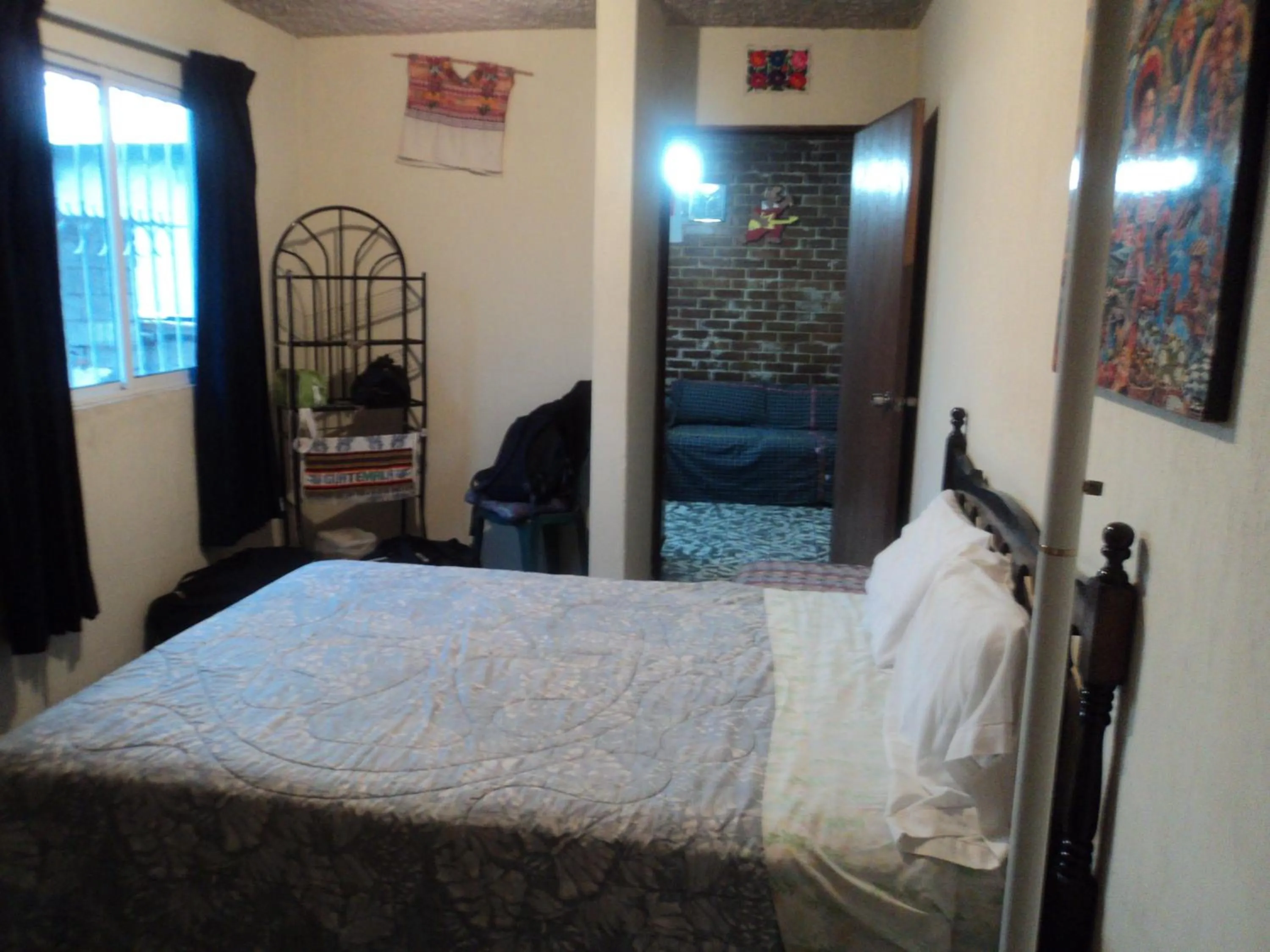 Bed in Hotel Chalet