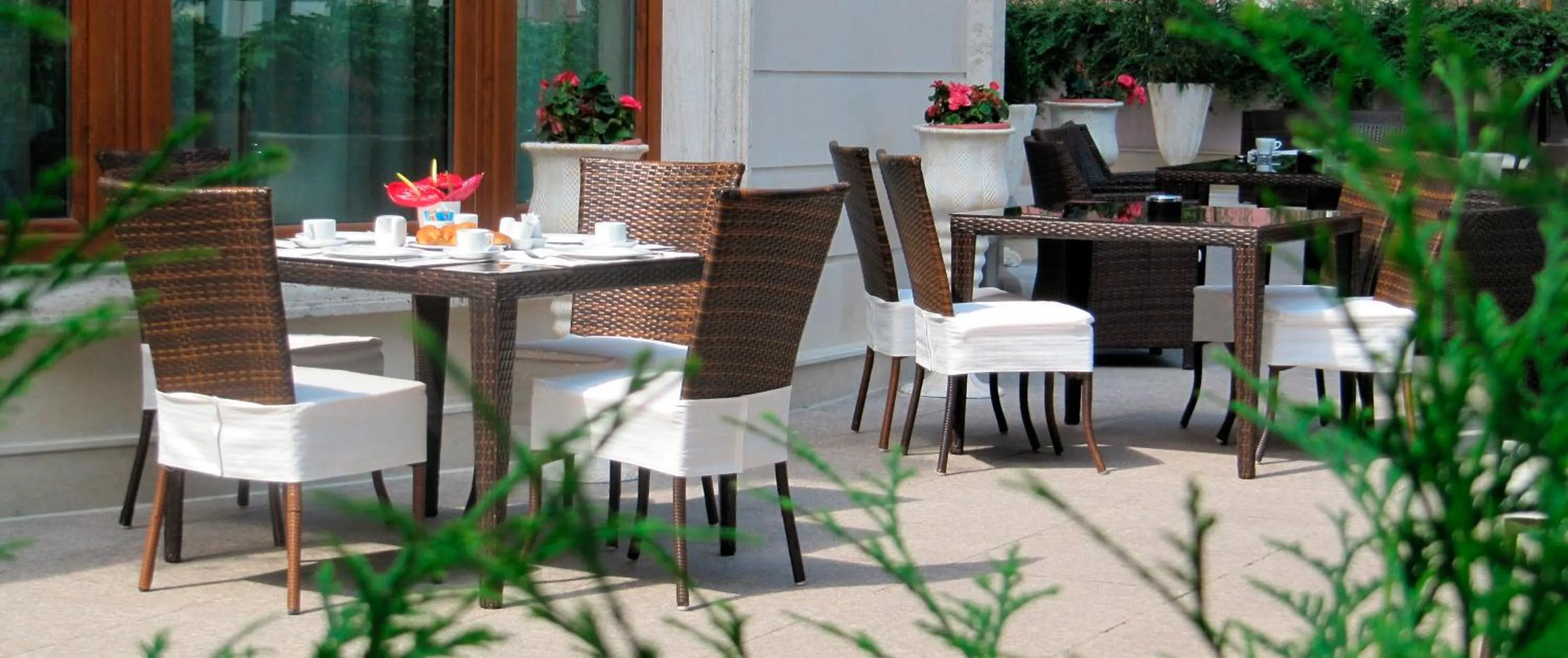 Garden in Kristel Hotel