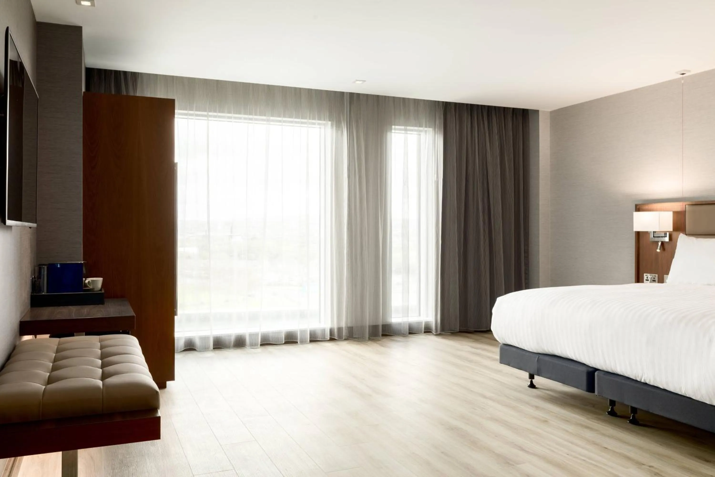 Bedroom, Bed in AC Hotel by Marriott Belfast