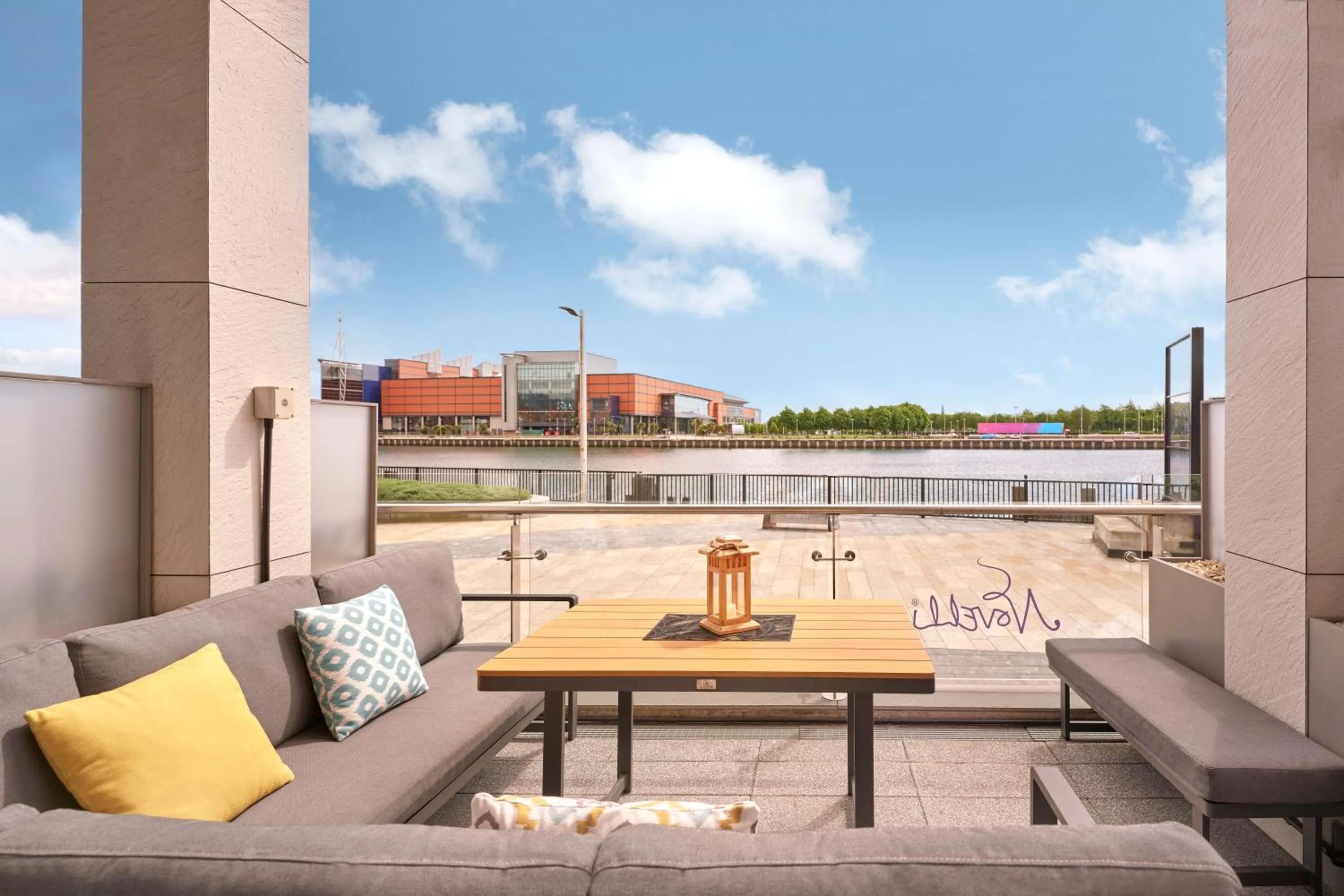 Balcony/Terrace in AC Hotel by Marriott Belfast