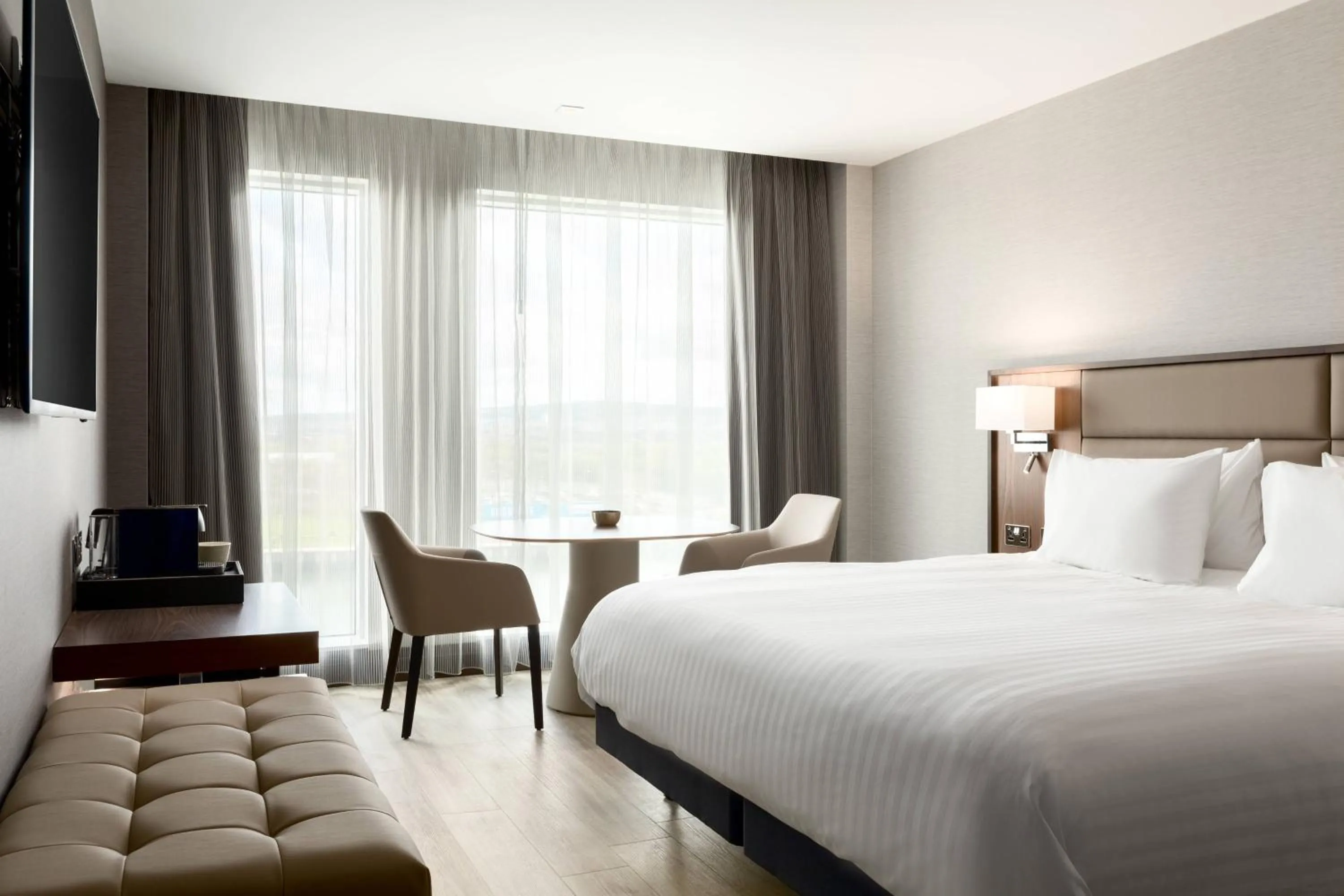 Bedroom, Bed in AC Hotel by Marriott Belfast
