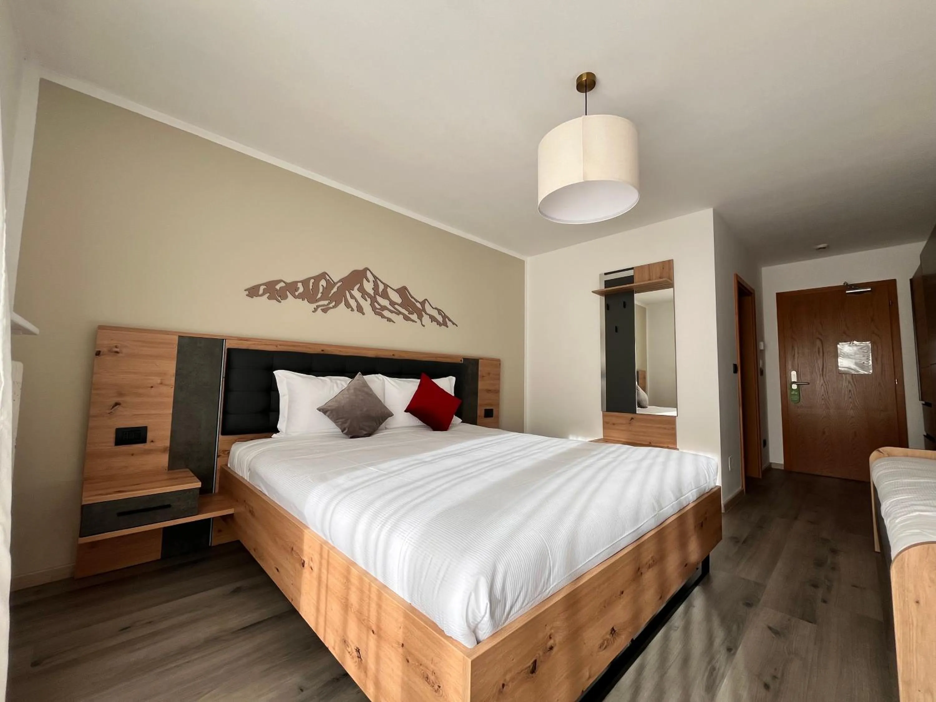 Bed in Hotel Rododendro Val di Fassa