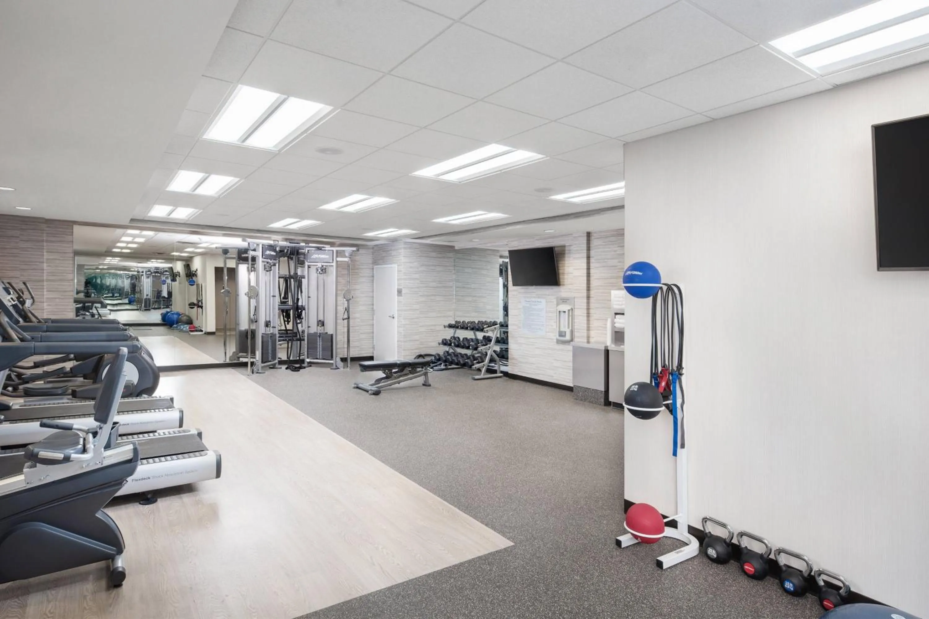 Fitness centre/facilities in Courtyard by Marriott Baton Rouge Downtown