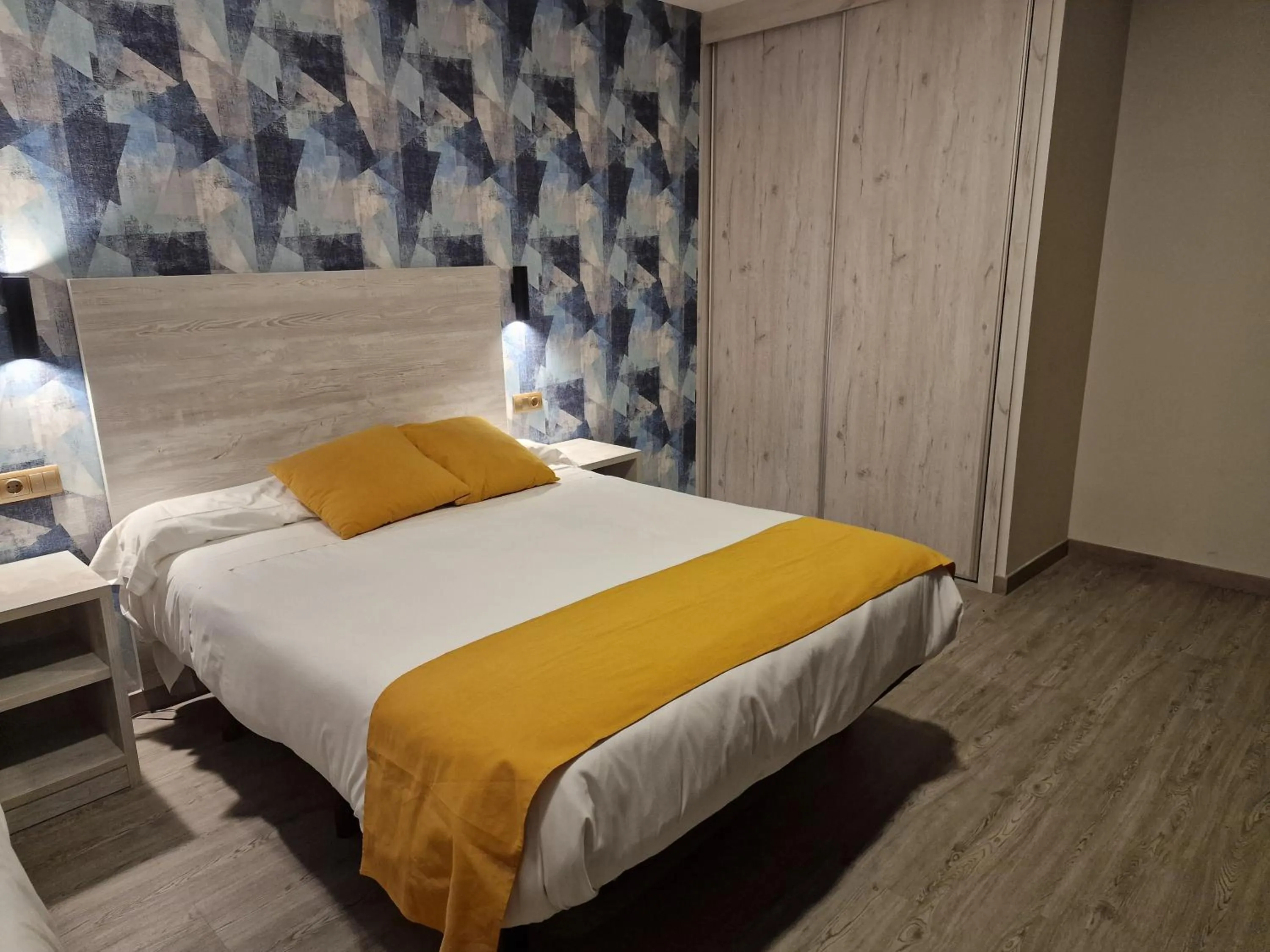 Bed in Hotel La Duquesa