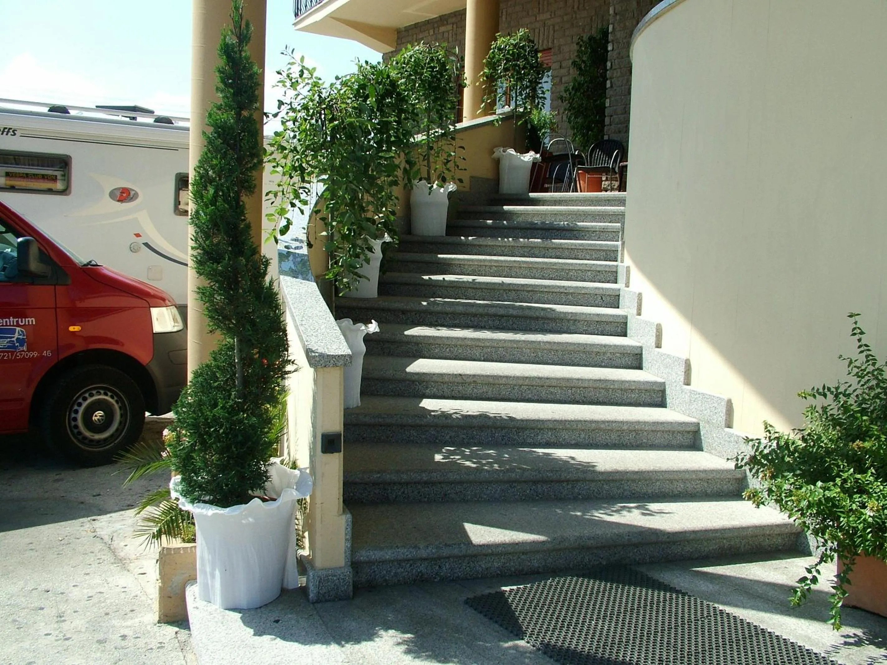 Decorative detail in Hotel Aquila