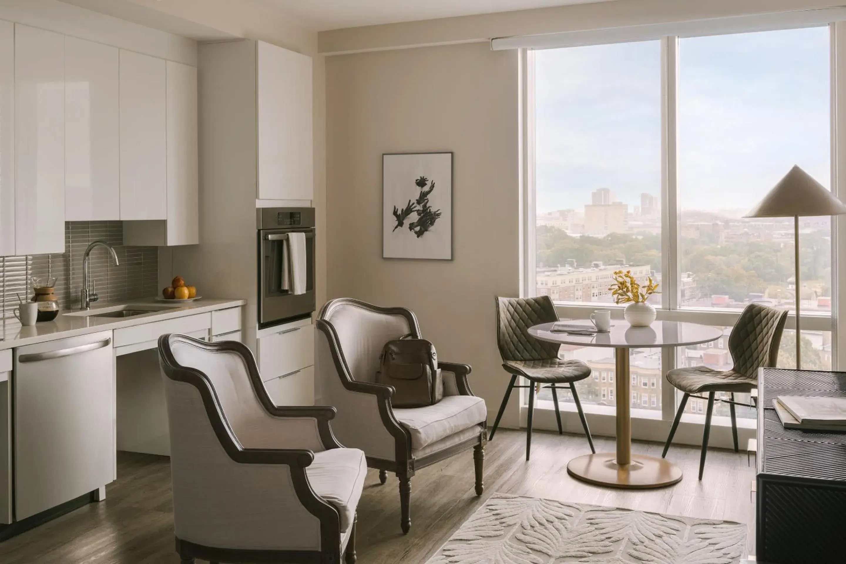 Queen Studio - Disability Access in Sonder by Marriott Bonvoy Pierce Boston Apartments Fenway Queen Studio - Disability Access in Sonder by Marriott Bonvoy Pierce Boston Apartments Fenway