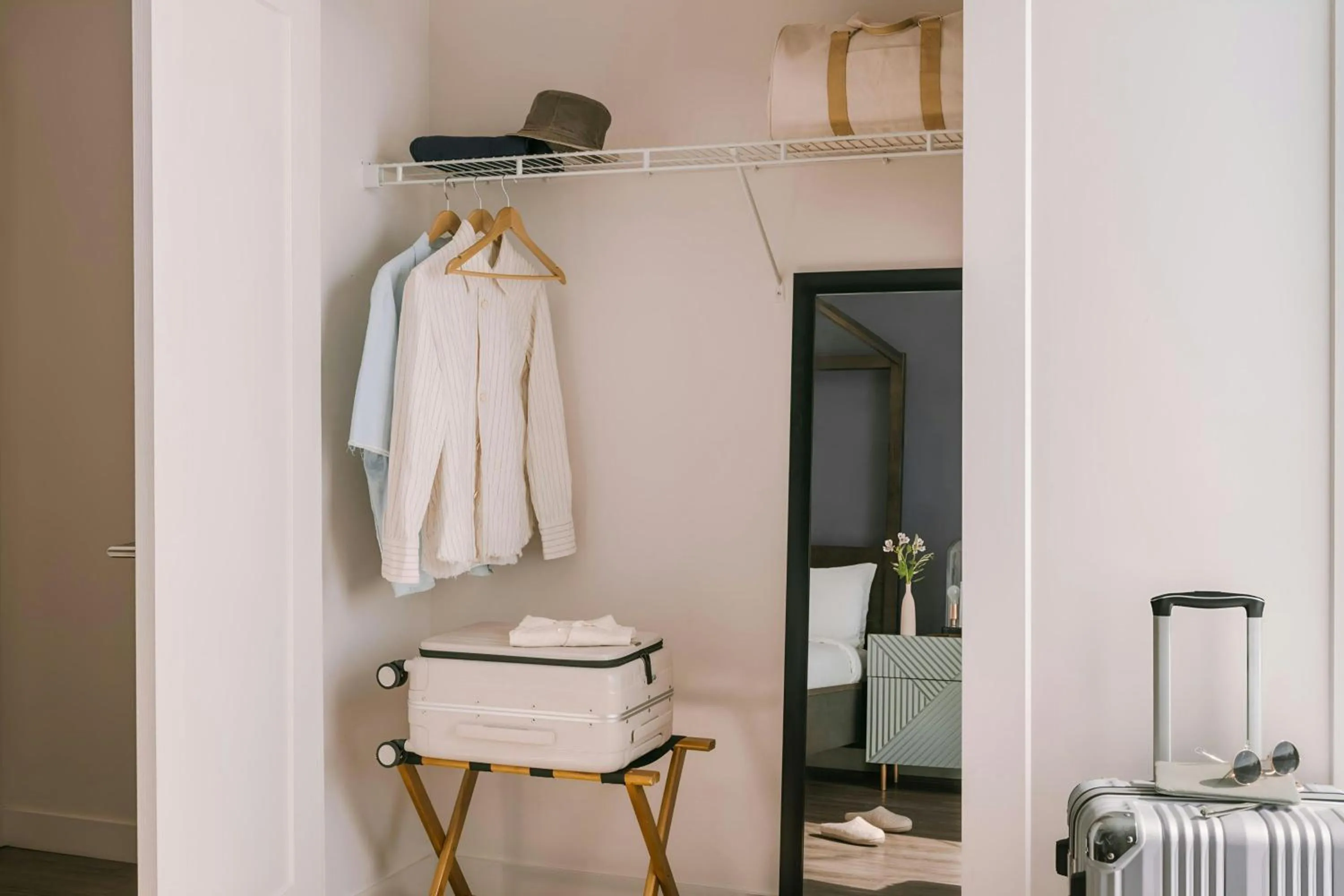 Bedroom in Sonder by Marriott Bonvoy Pierce Boston Apartments Fenway