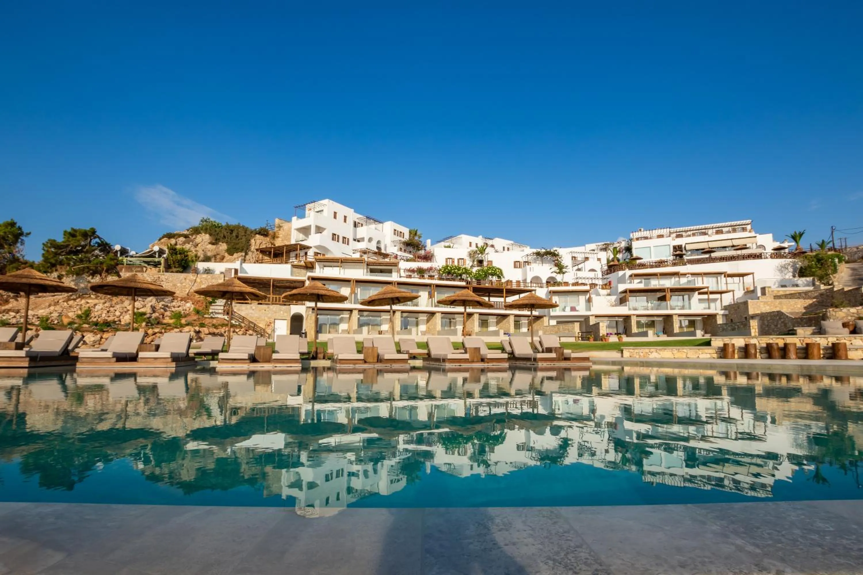 Swimming pool in Aegean Village Beachfront Resort