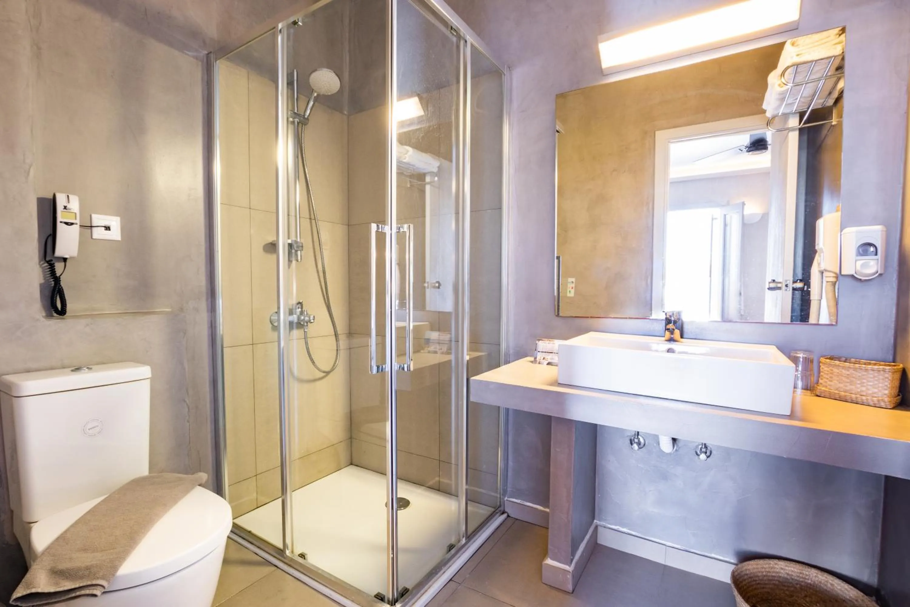 Shower in Aegean Village Beachfront Resort