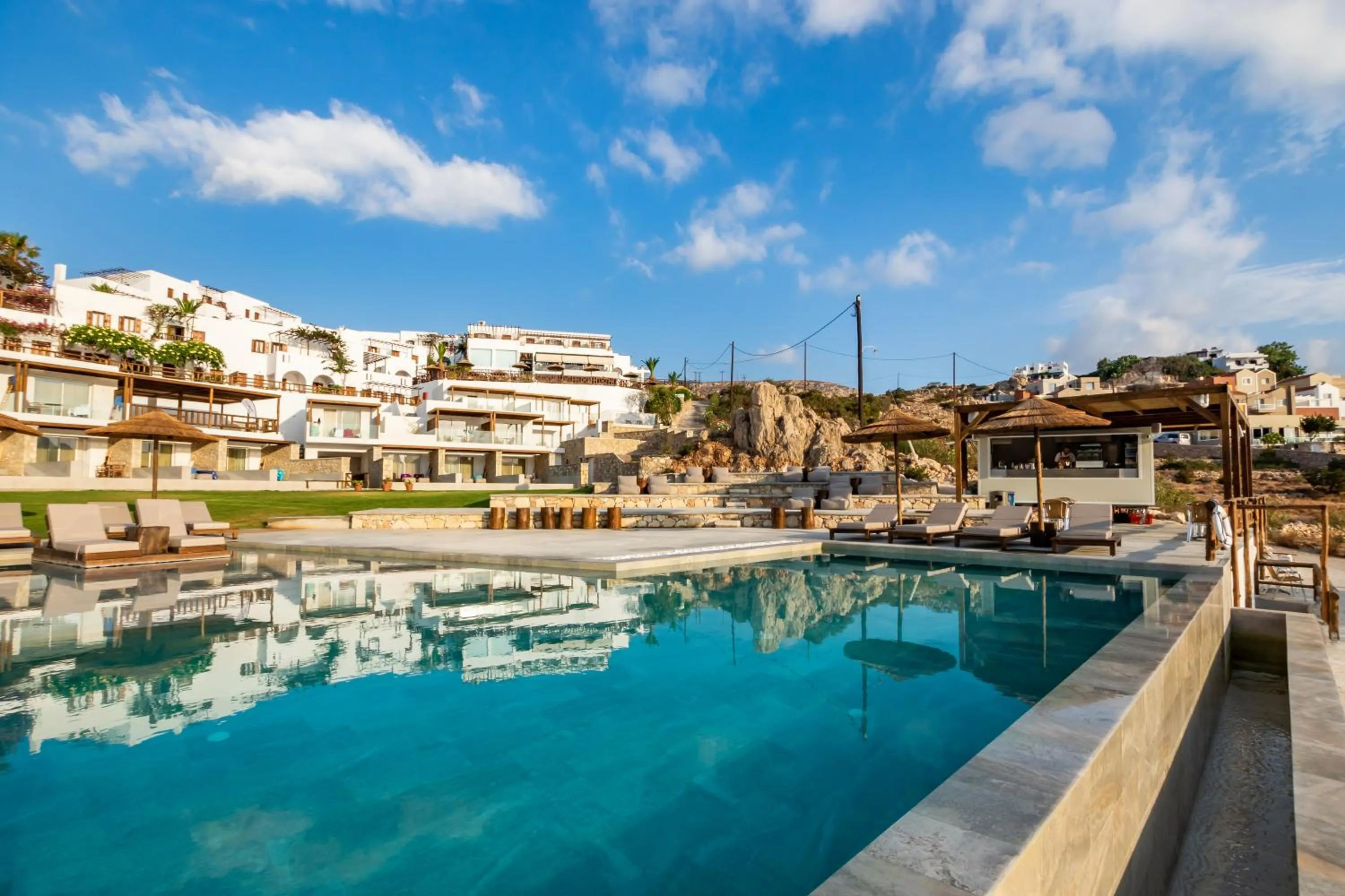 Swimming pool in Aegean Village Beachfront Resort