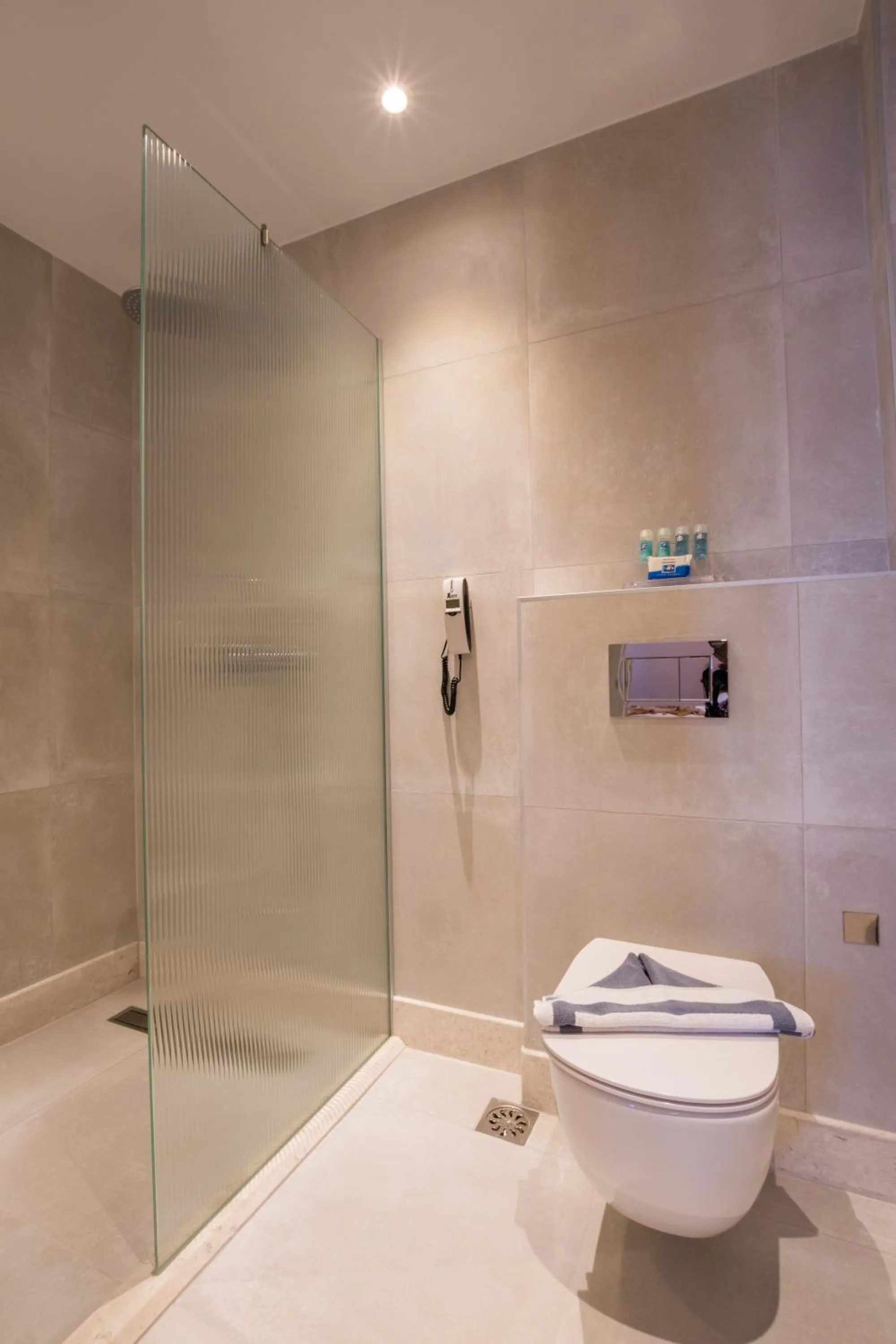 Shower in Aegean Village Beachfront Resort