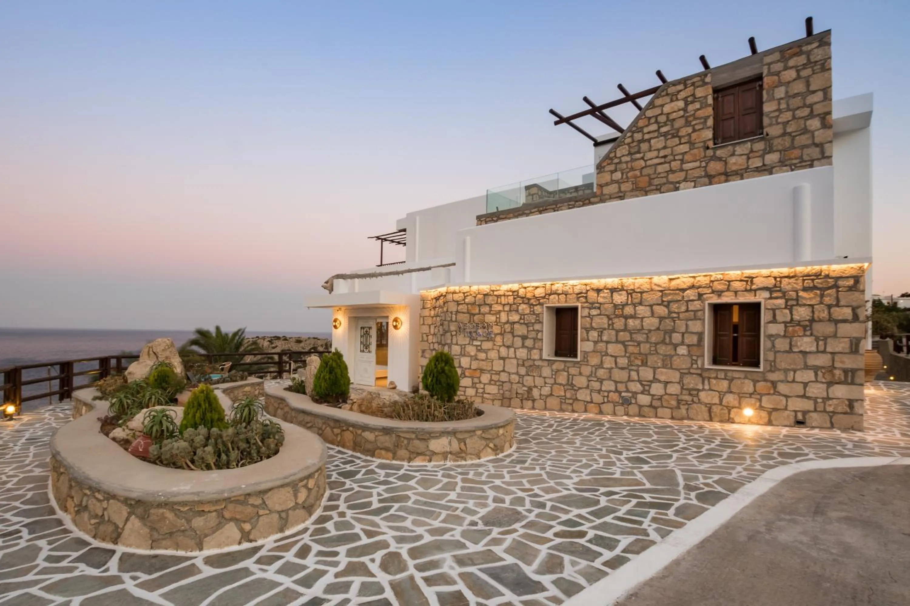 Property building in Aegean Village Beachfront Resort