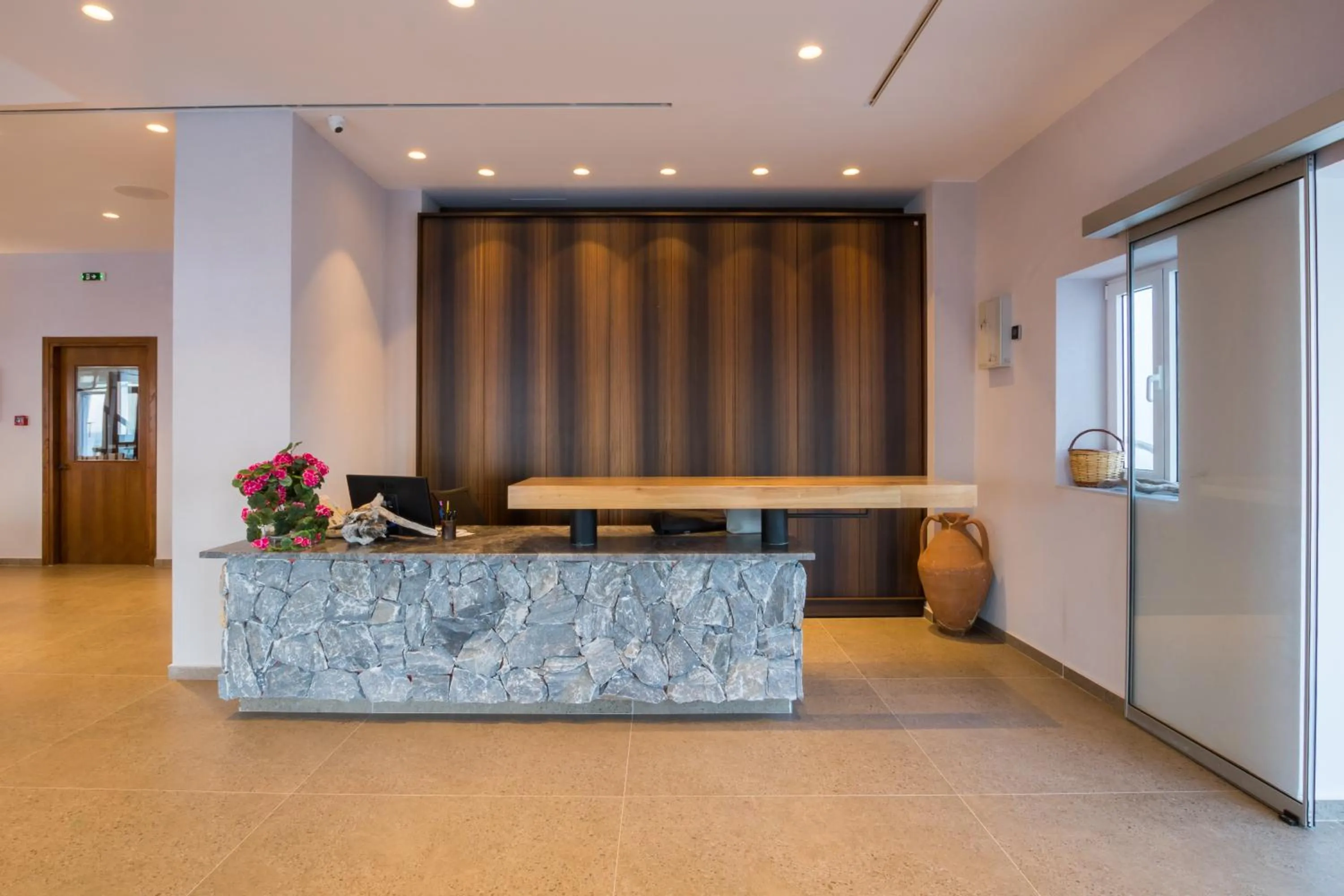 Lobby or reception in Aegean Village Beachfront Resort