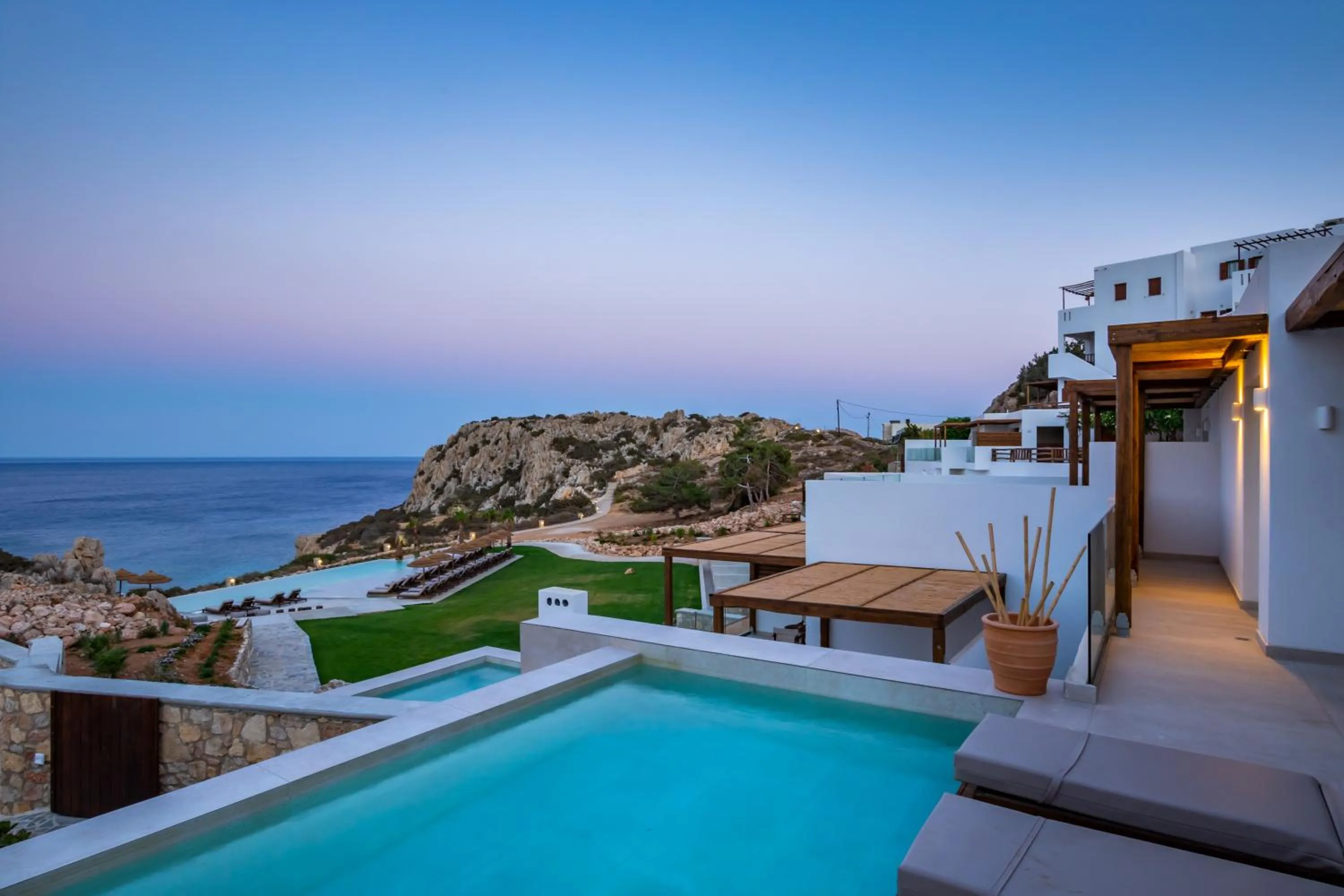 Property building in Aegean Village Beachfront Resort