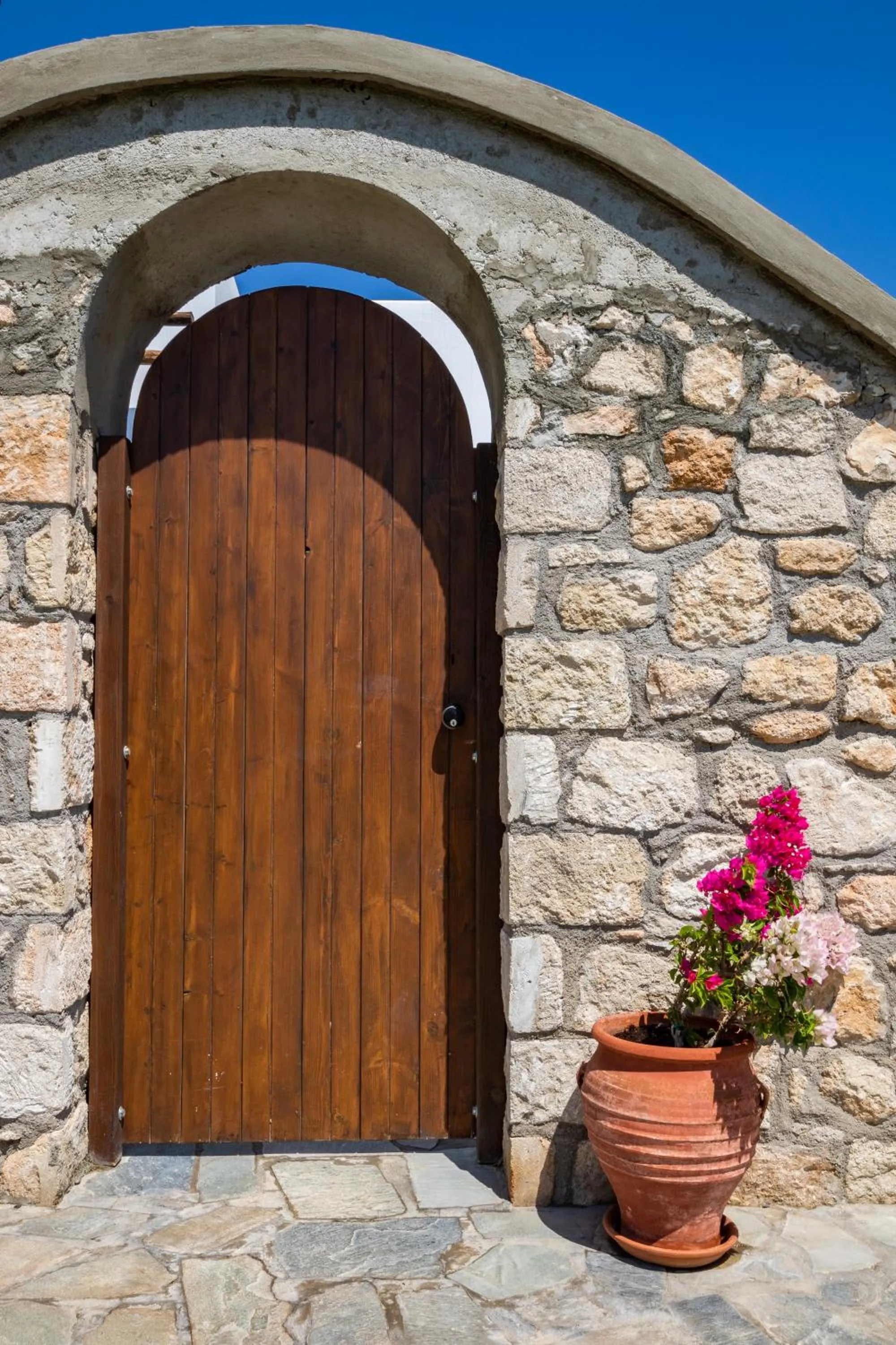 Facade/entrance in Aegean Village Beachfront Resort