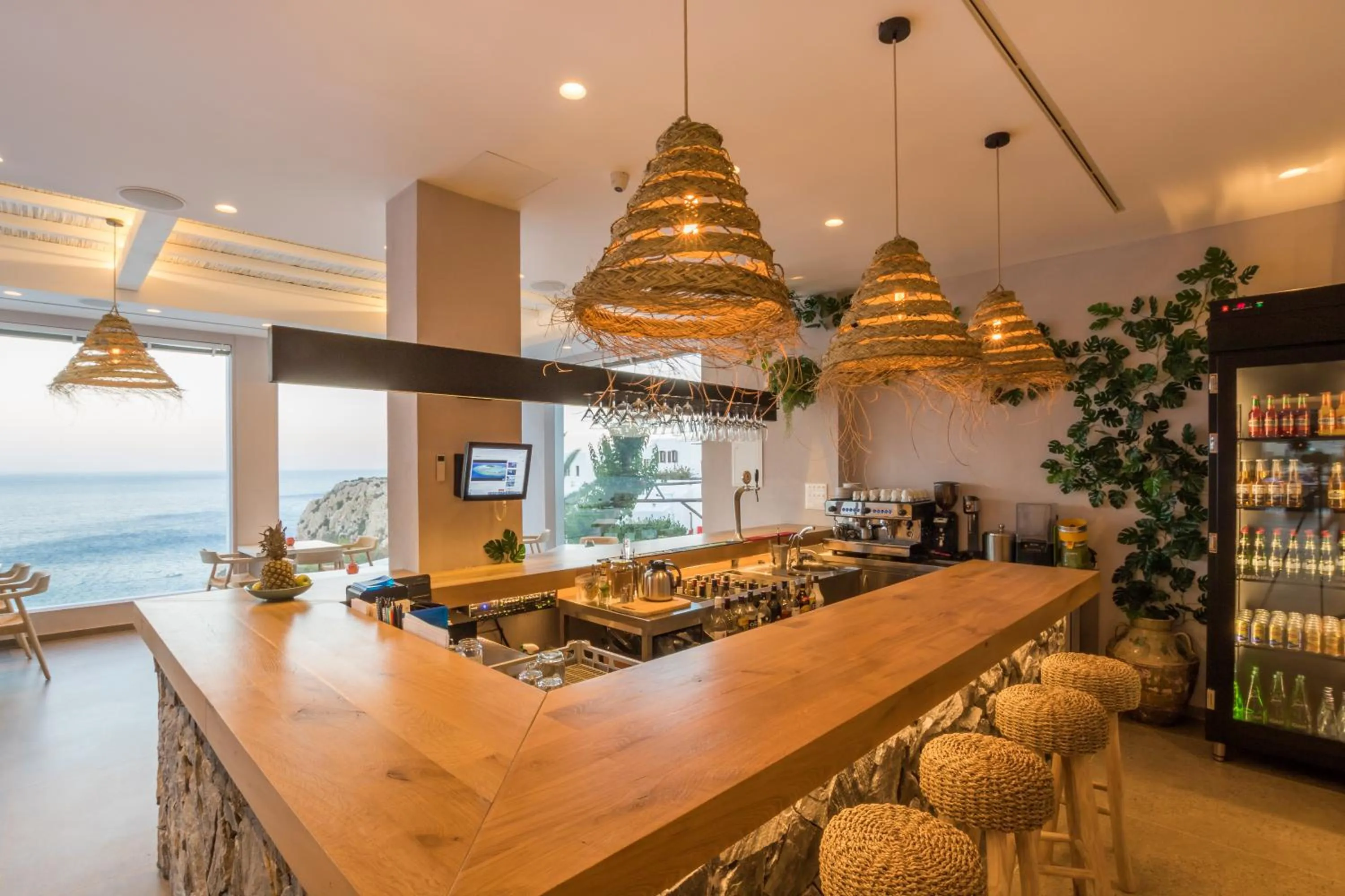 Lounge or bar in Aegean Village Beachfront Resort