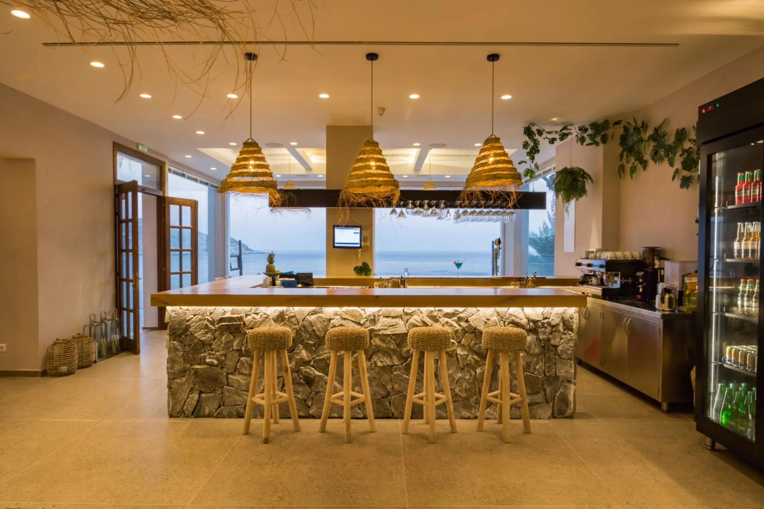 Seating area in Aegean Village Beachfront Resort