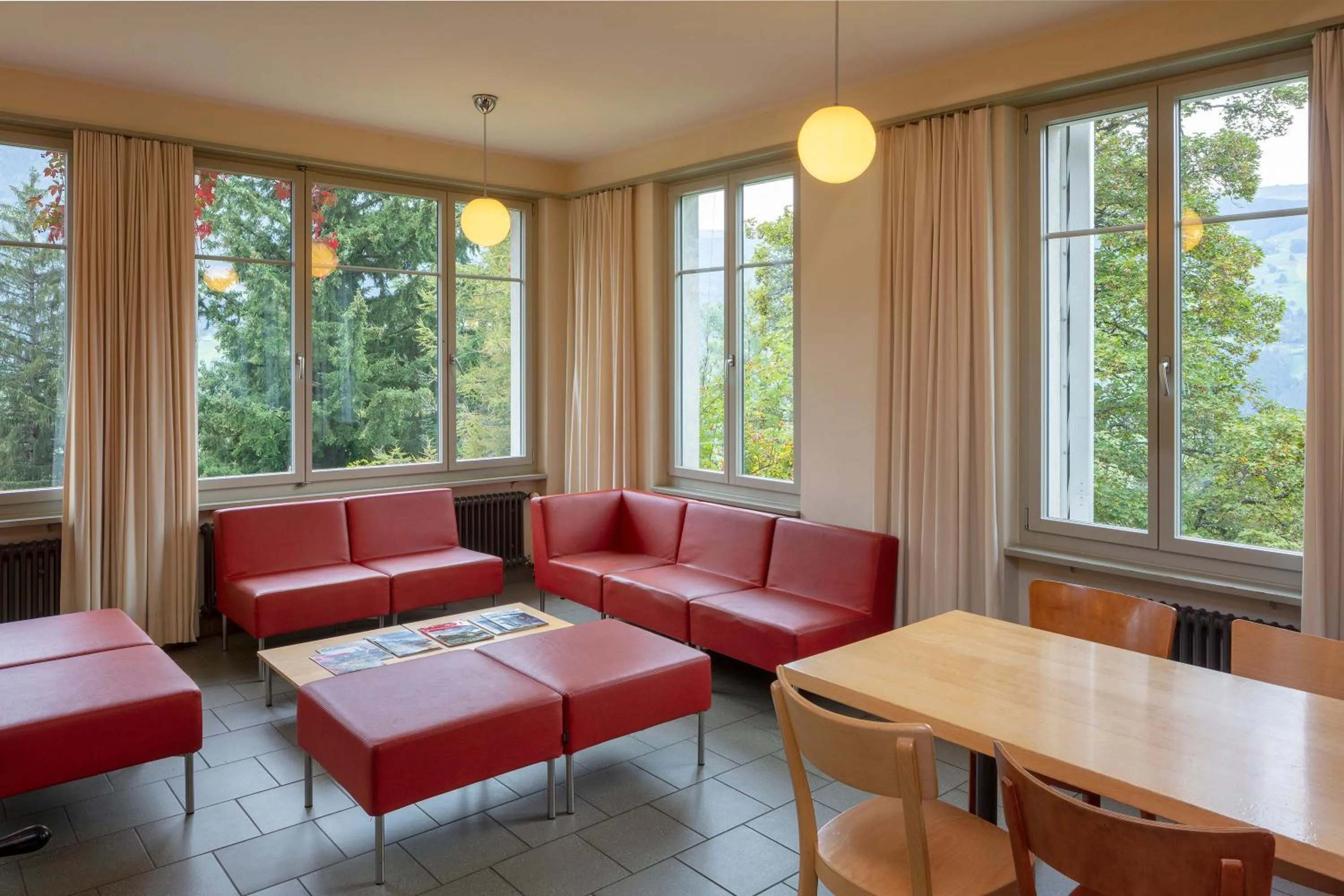 Lobby or reception in Grindelwald Youth Hostel