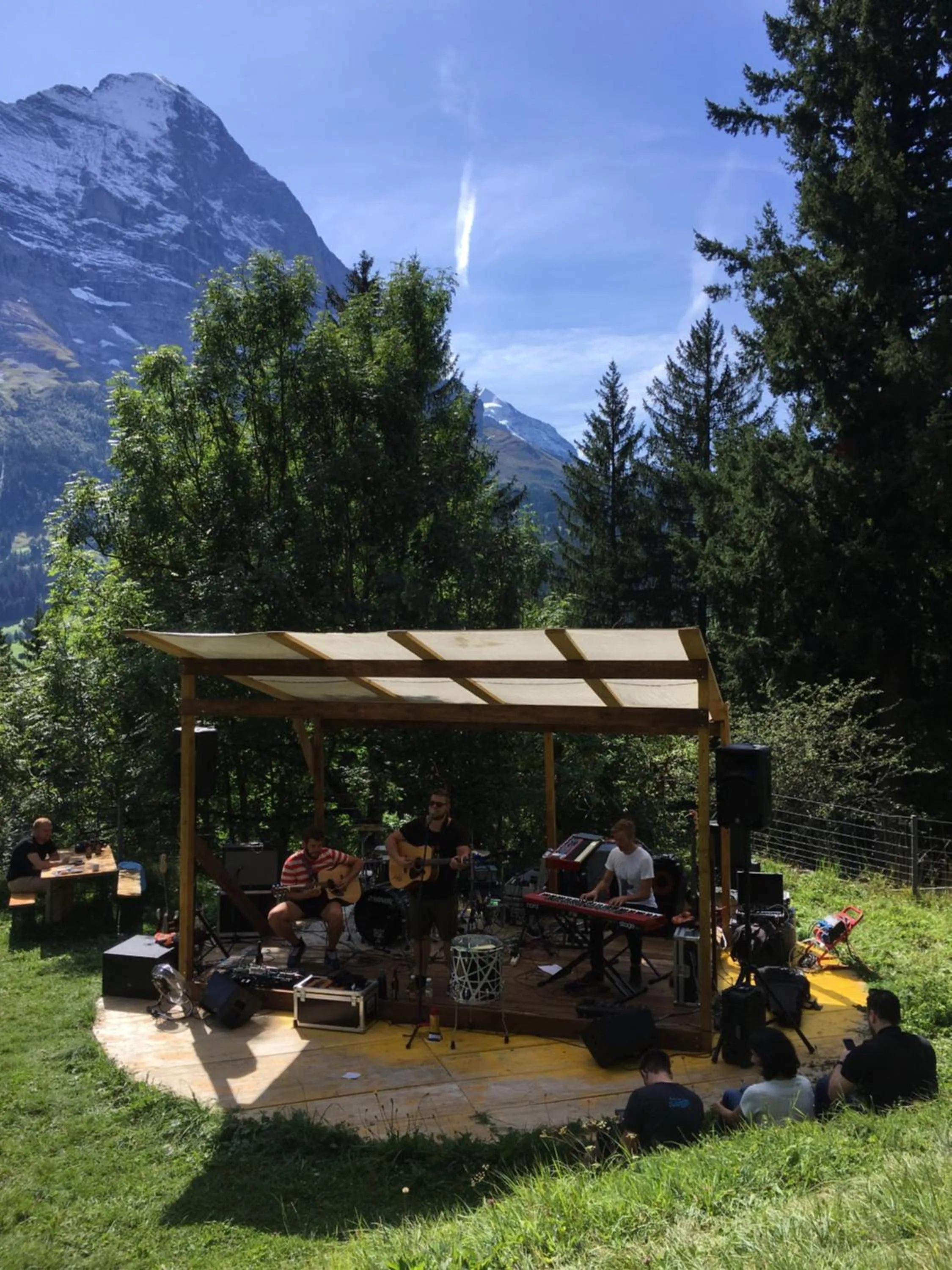 Day in Grindelwald Youth Hostel