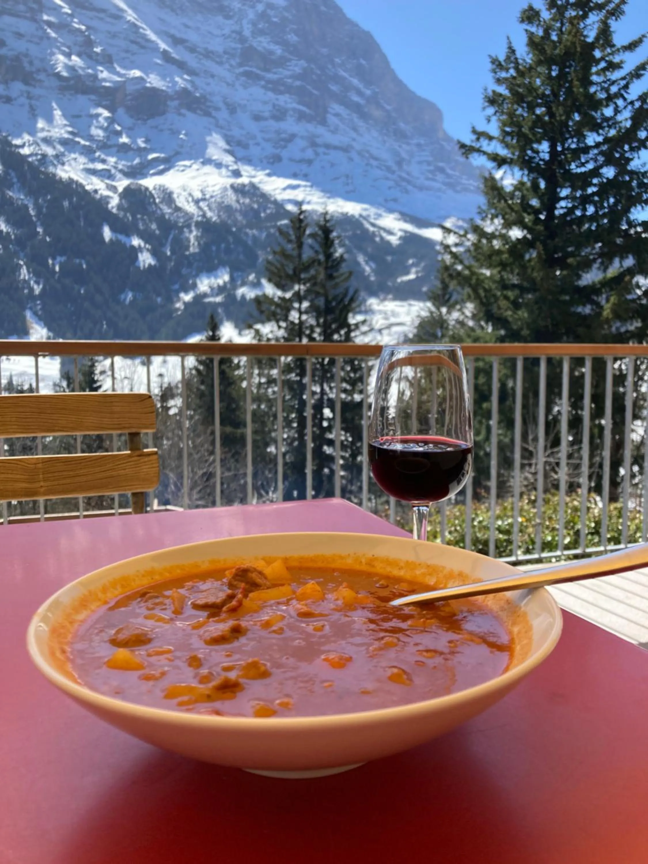 Winter in Grindelwald Youth Hostel