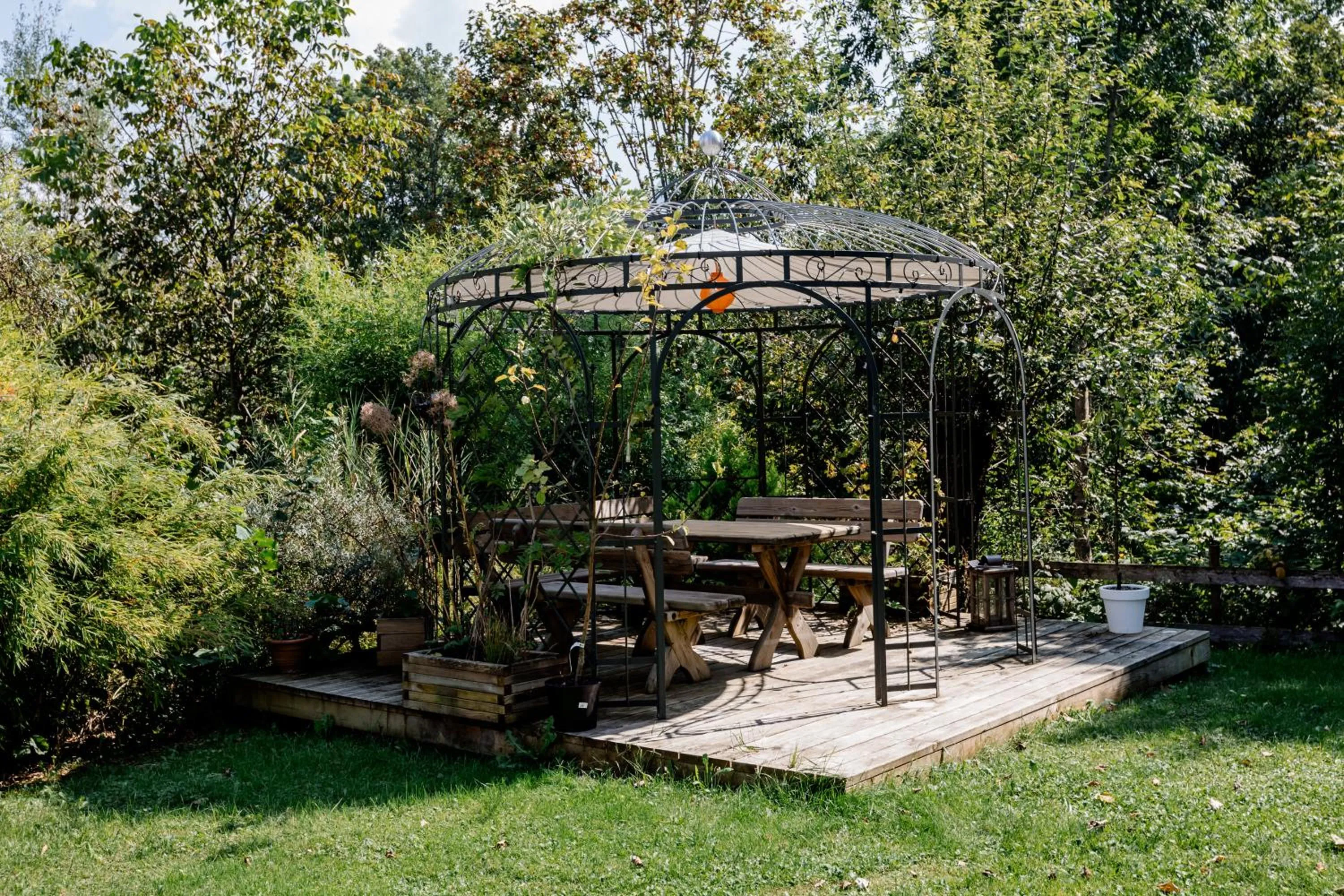 Garden in Gasthof Zinkenbachmühle