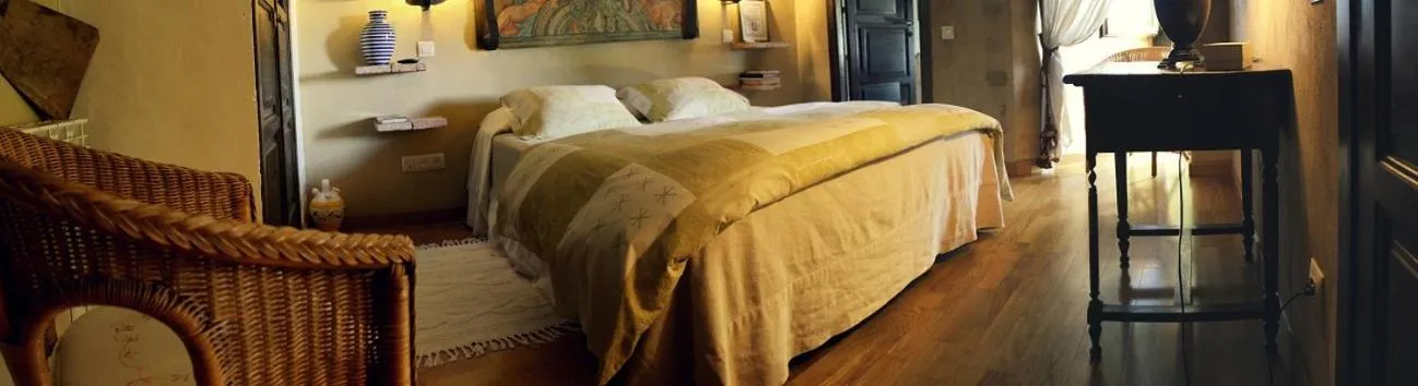 Bed in Hotel La Posada de Lalola