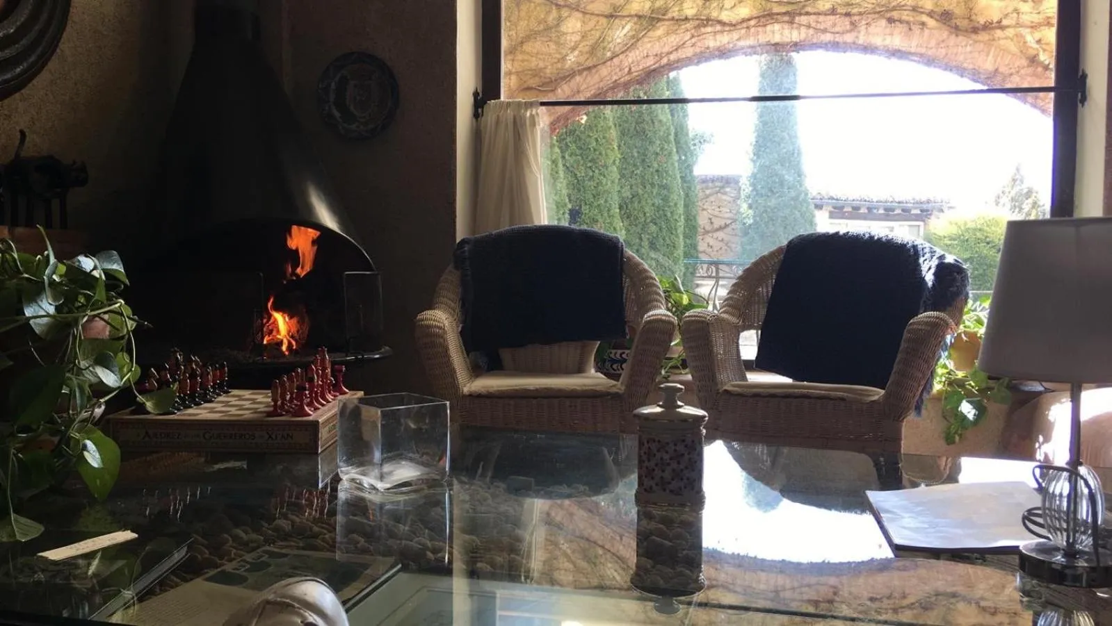 Living room in Hotel La Posada de Lalola