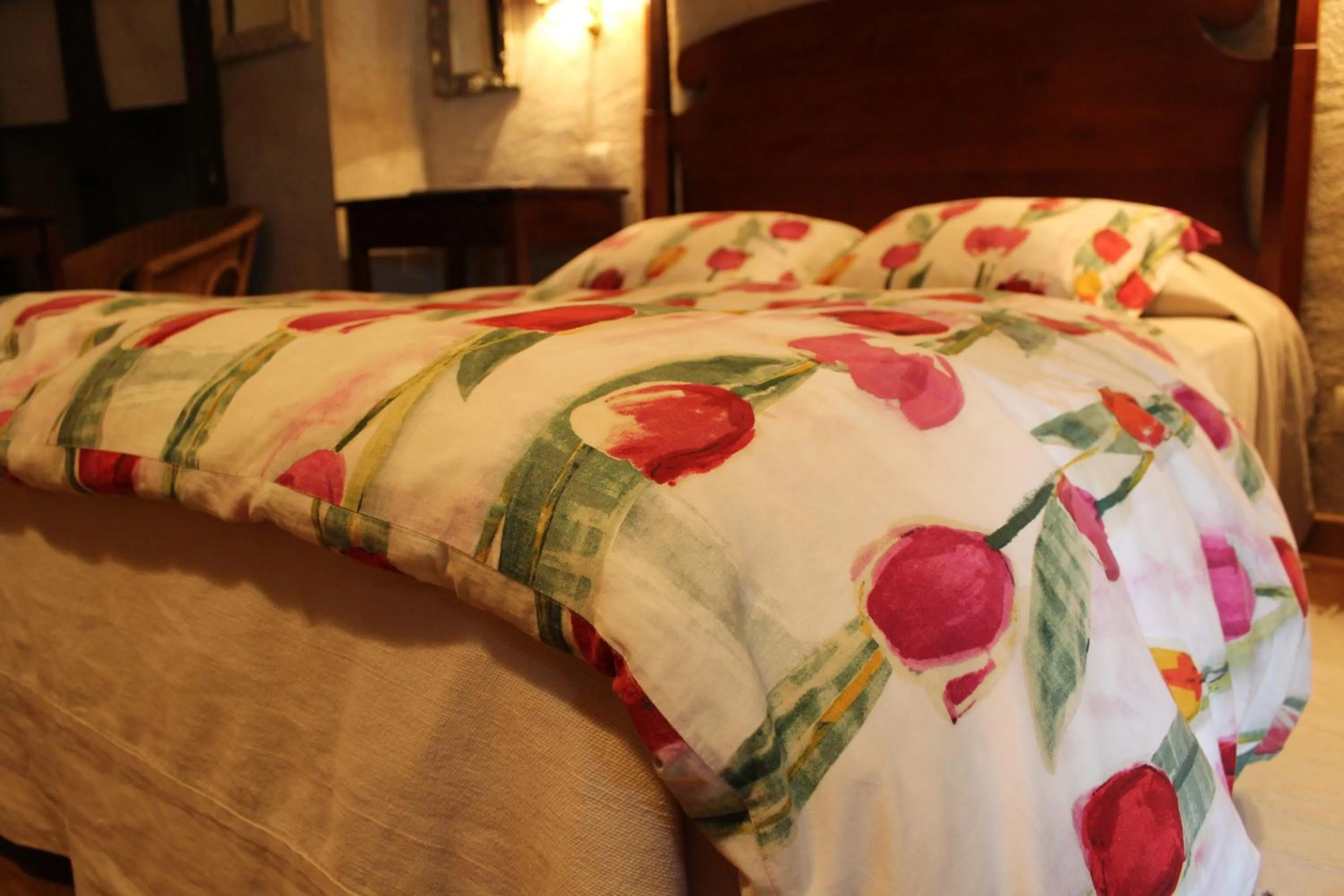 Bed in Hotel La Posada de Lalola