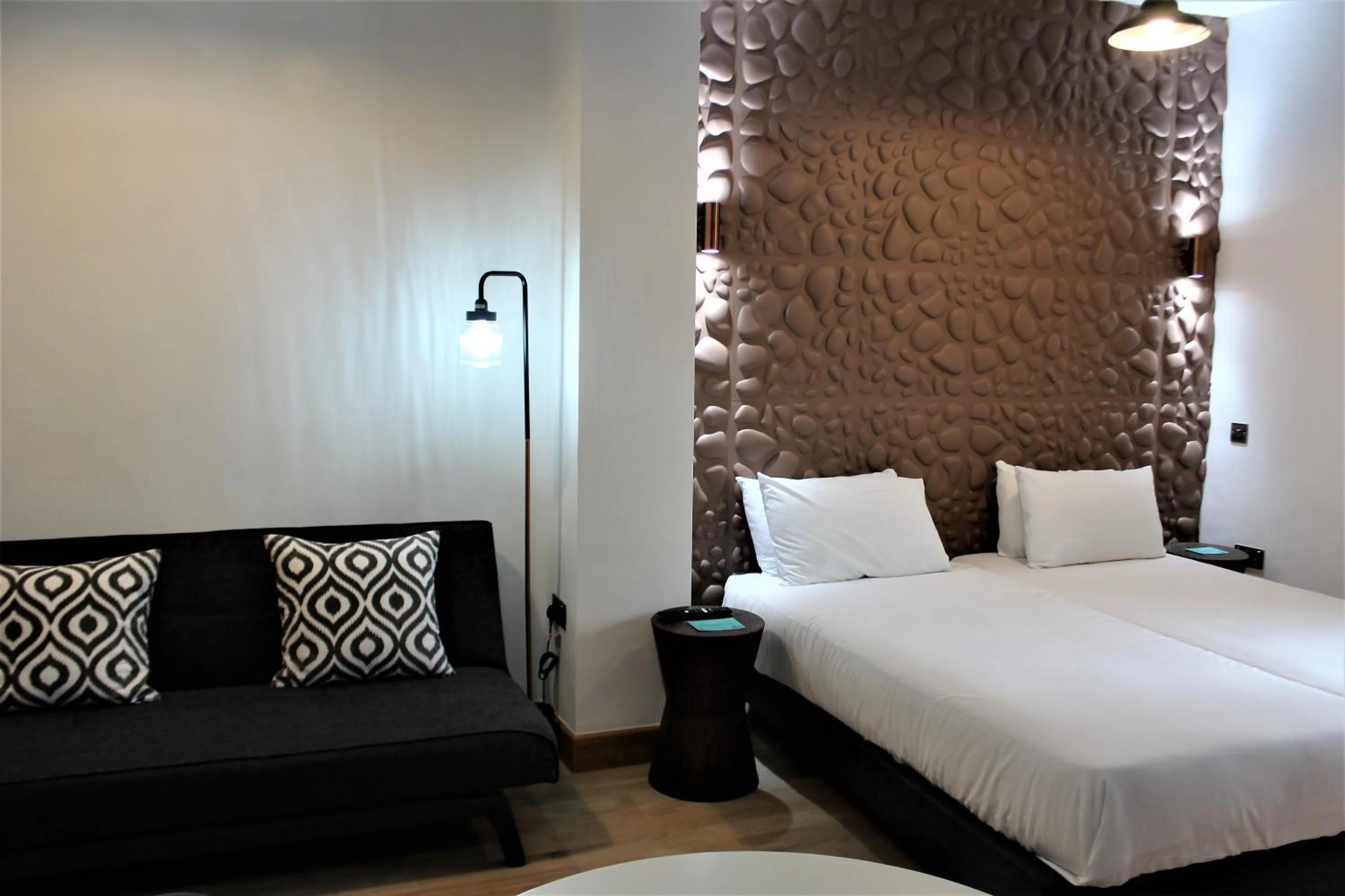 Bed in RIOSHOUSE George-Inn