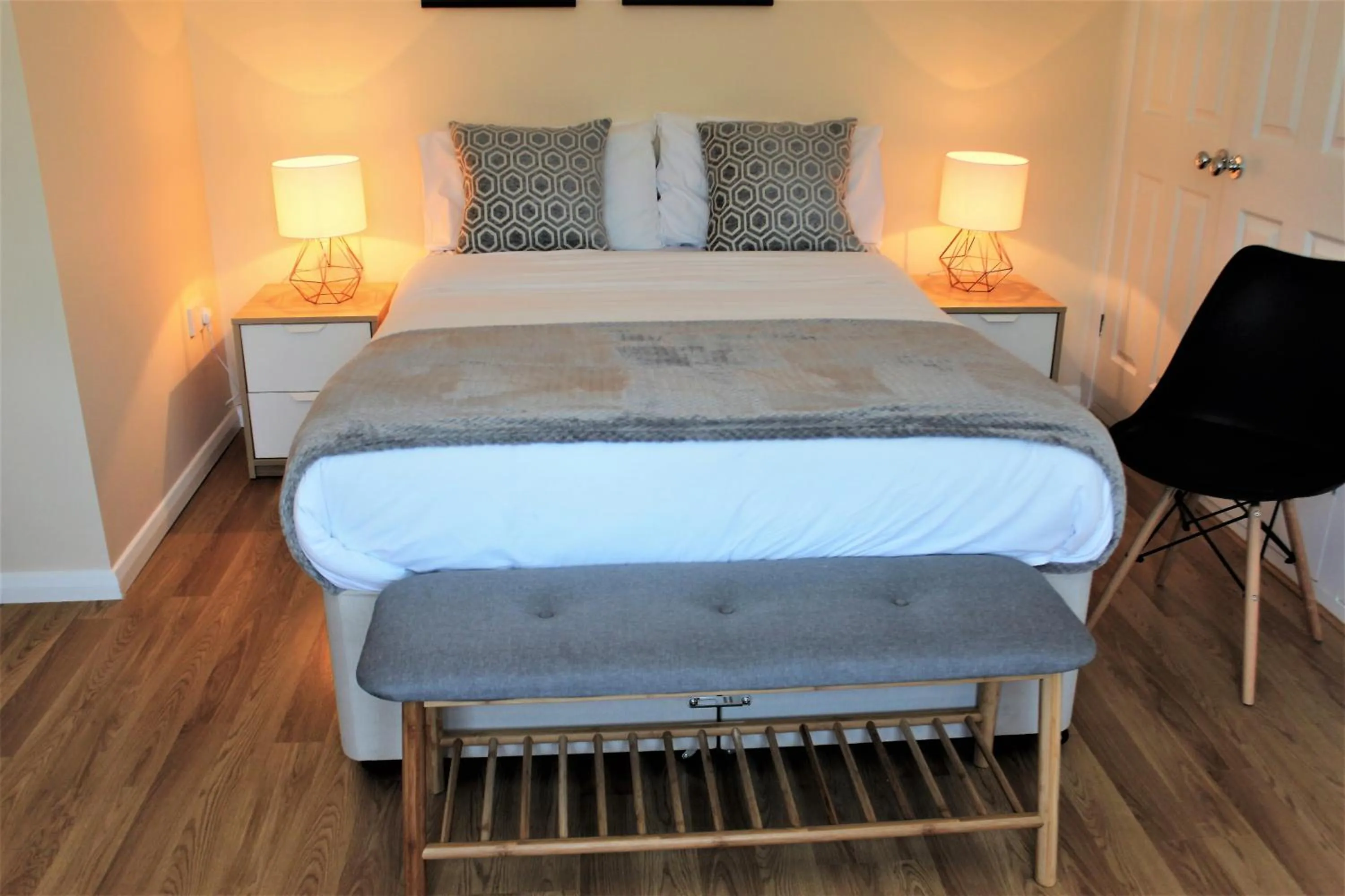 Bed in RIOSHOUSE George-Inn