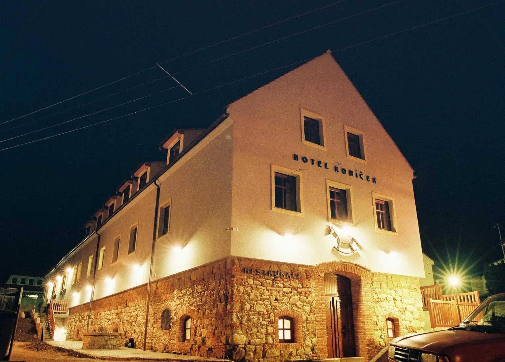 Facade/entrance in Hotel Koníček