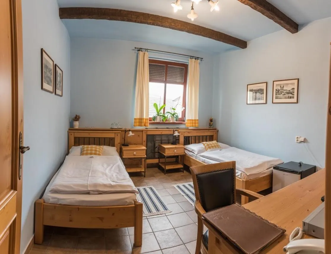 Bed in Hotel Koníček