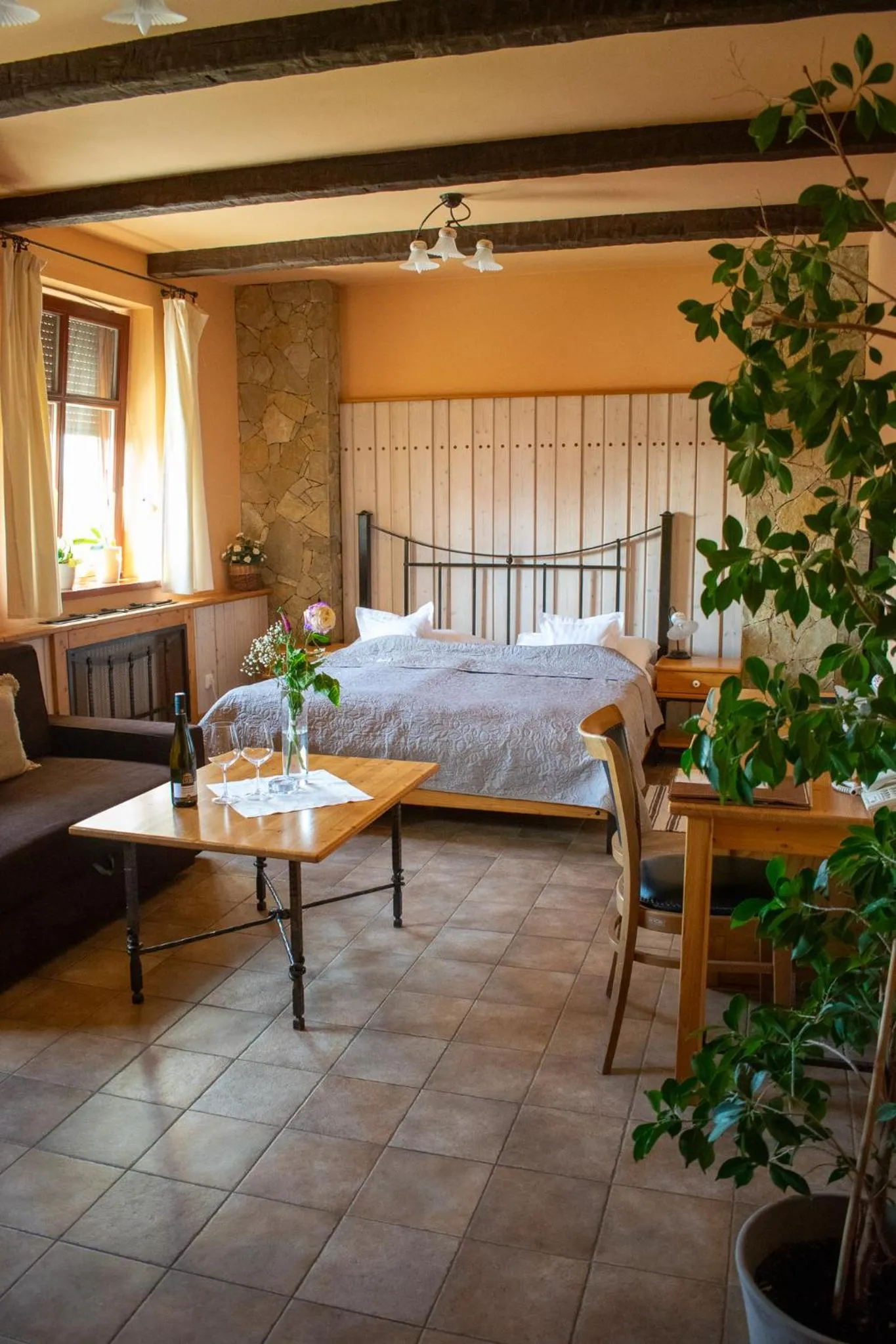 Photo of the whole room, Bed in Hotel Koníček