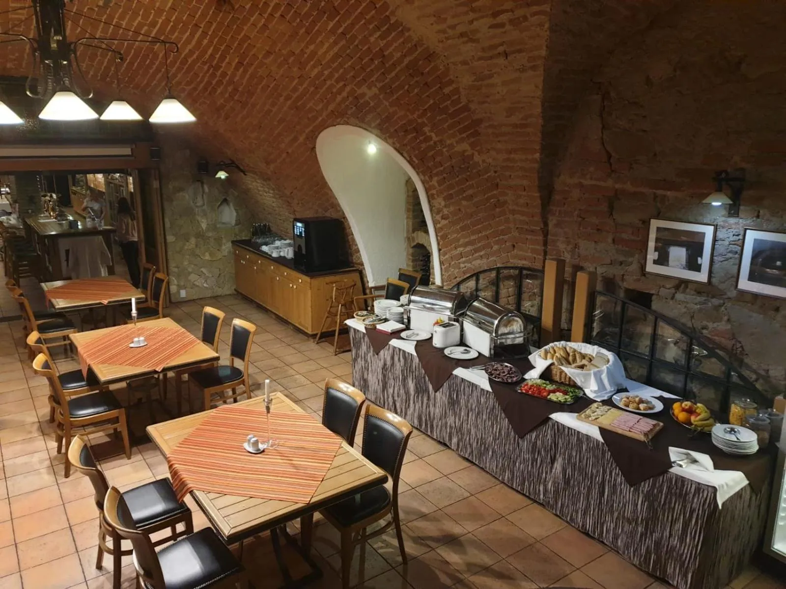 Buffet breakfast in Hotel Koníček