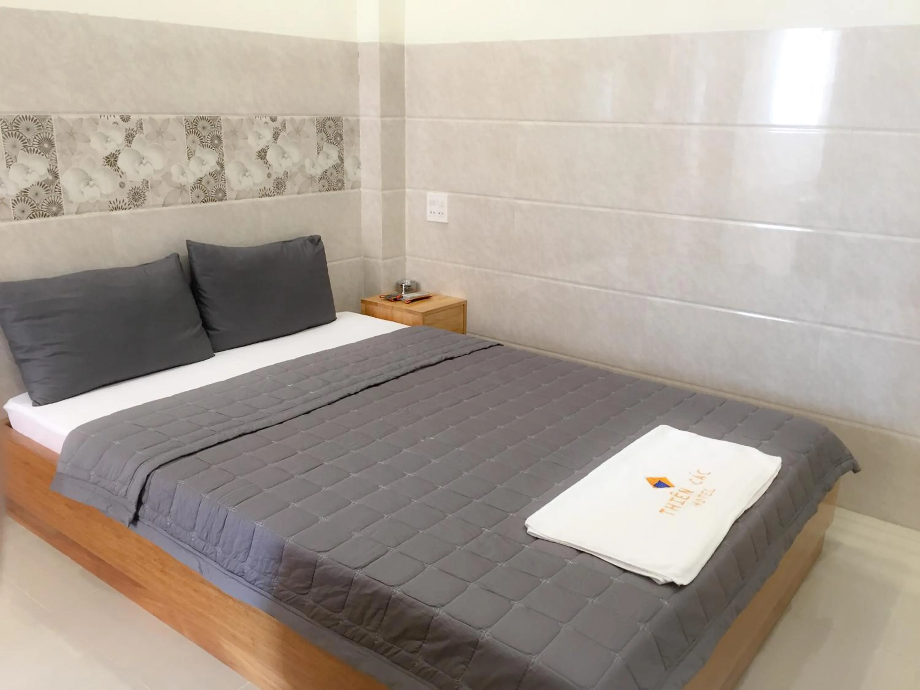 Bed in Thiên Các 2 Hotel