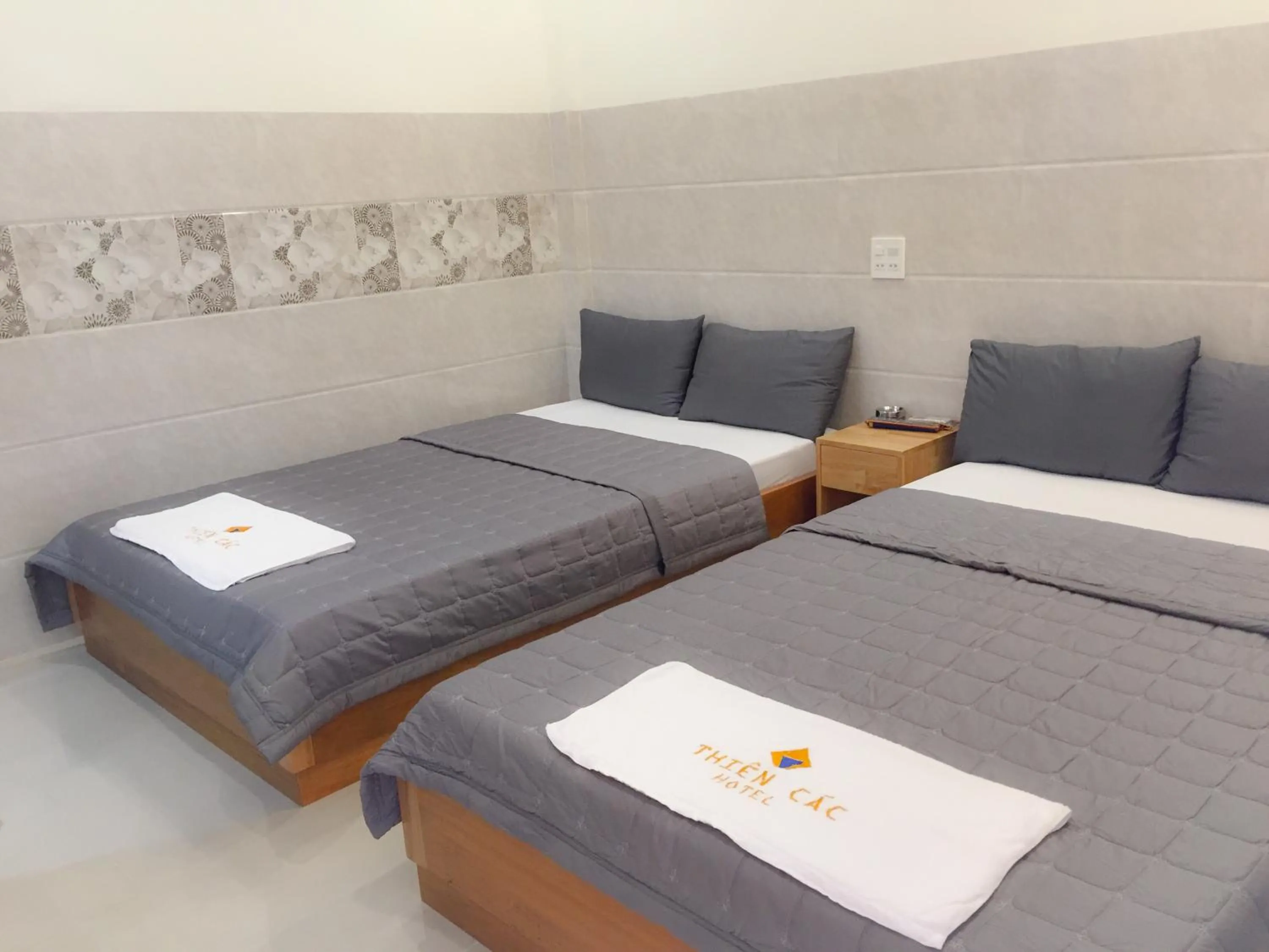 Bed in Thiên Các 2 Hotel