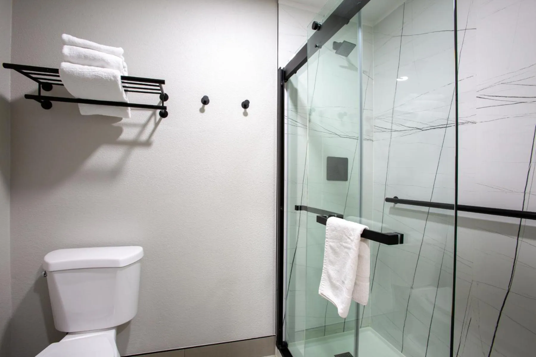 Shower in Hotel Elev8 Flagstaff, Trademark Collection by Wyndham