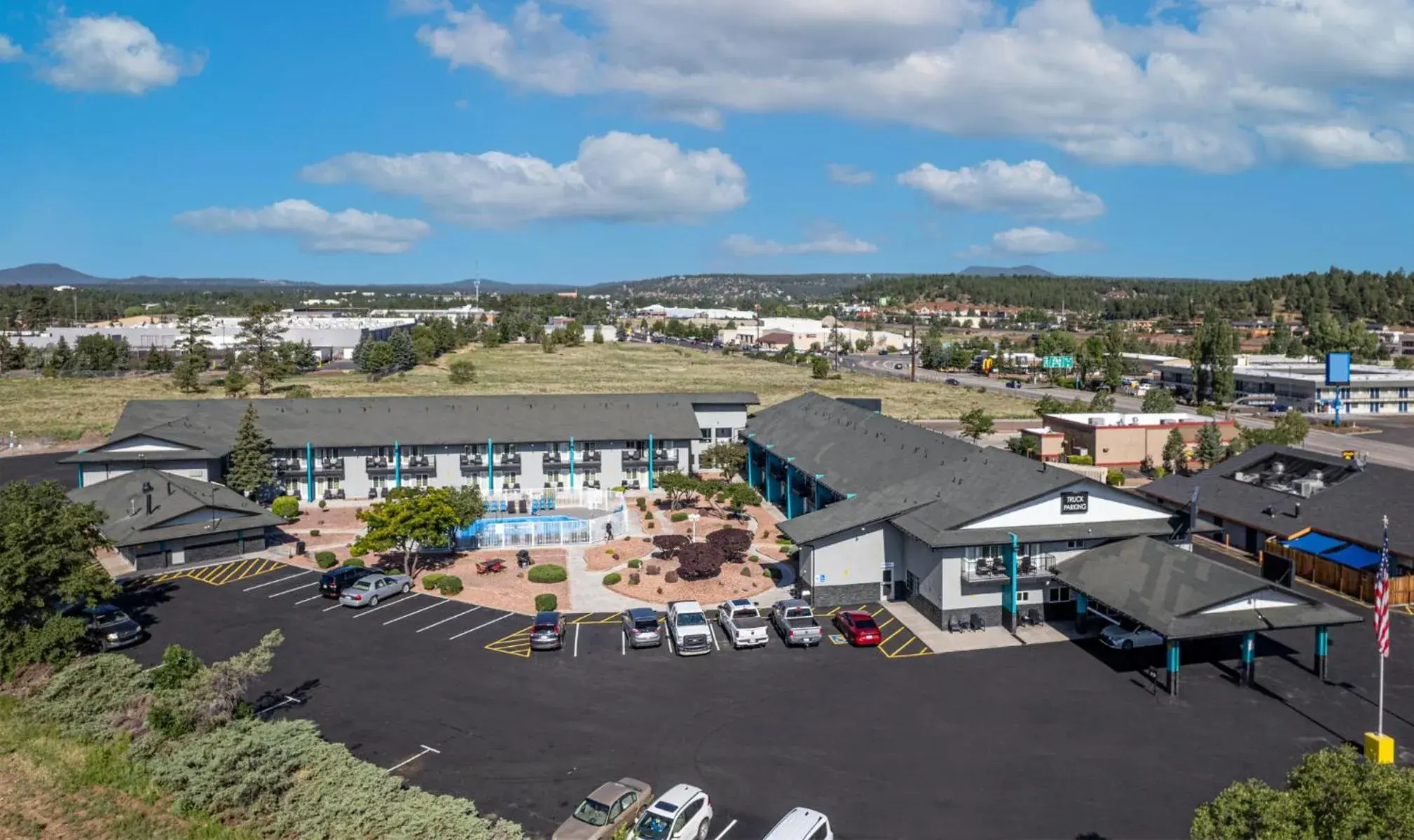 Property building in Hotel Elev8 Flagstaff, Trademark Collection by Wyndham Property building in Hotel Elev8 Flagstaff, Trademark Collection by Wyndham