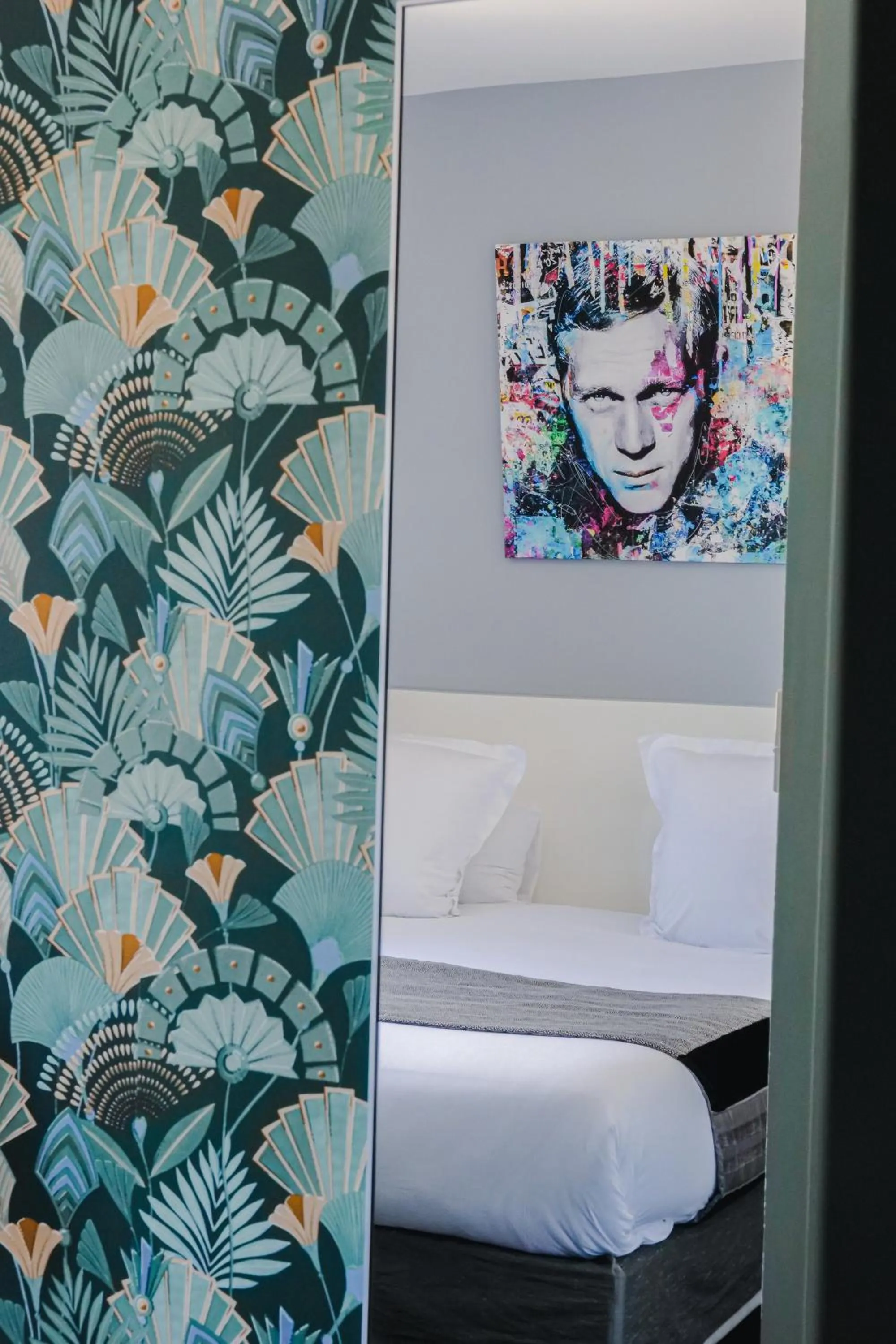 Decorative detail in Le Manoir Hôtel