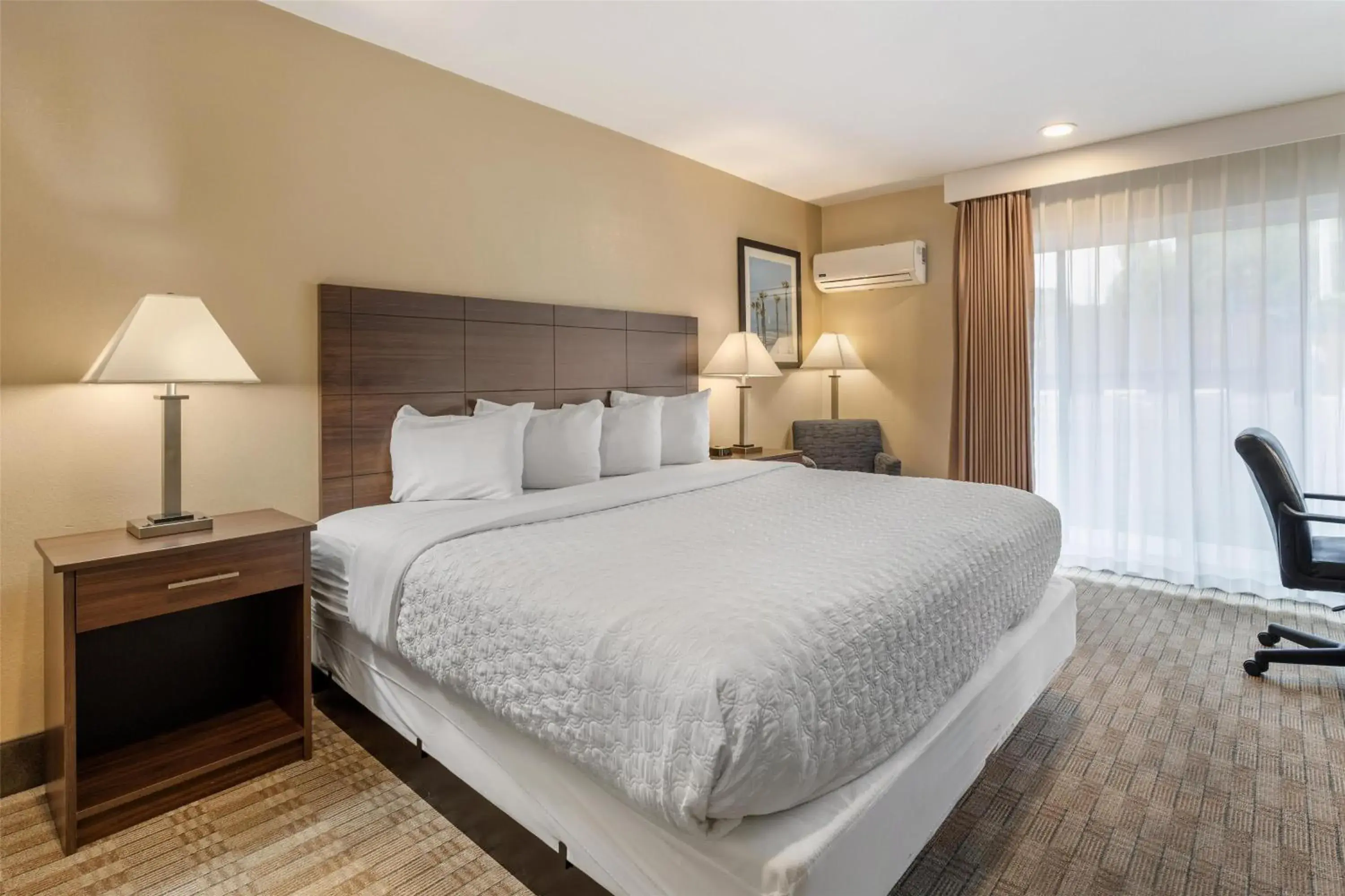 Bedroom, Bed in Best Western Oceanside Inn Bedroom, Bed in Best Western Oceanside Inn