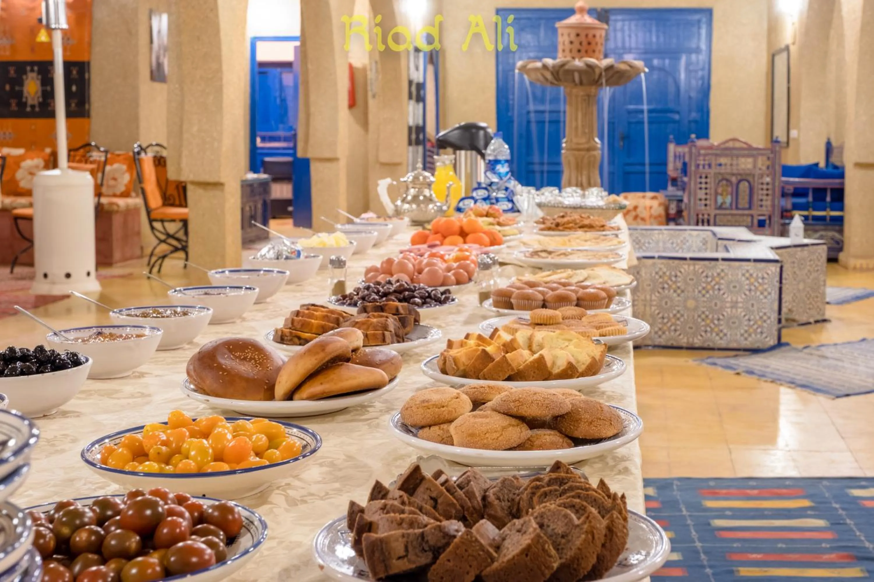 Breakfast in Hotel Riad Ali
