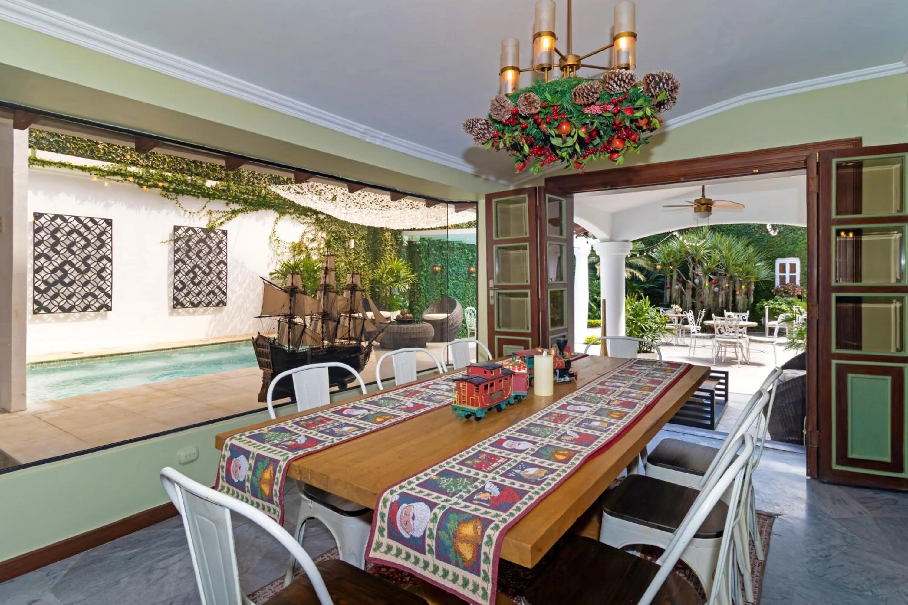 Dining area in Casa García