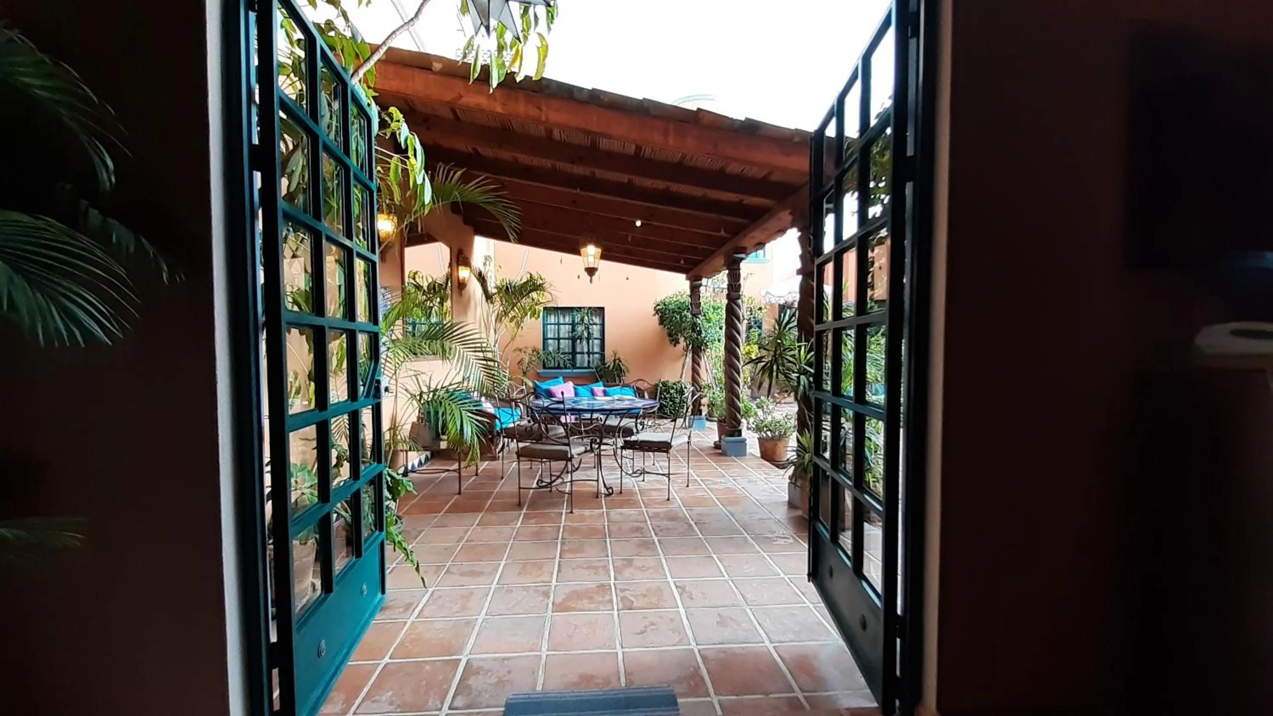 Patio in Casa Frida B&B