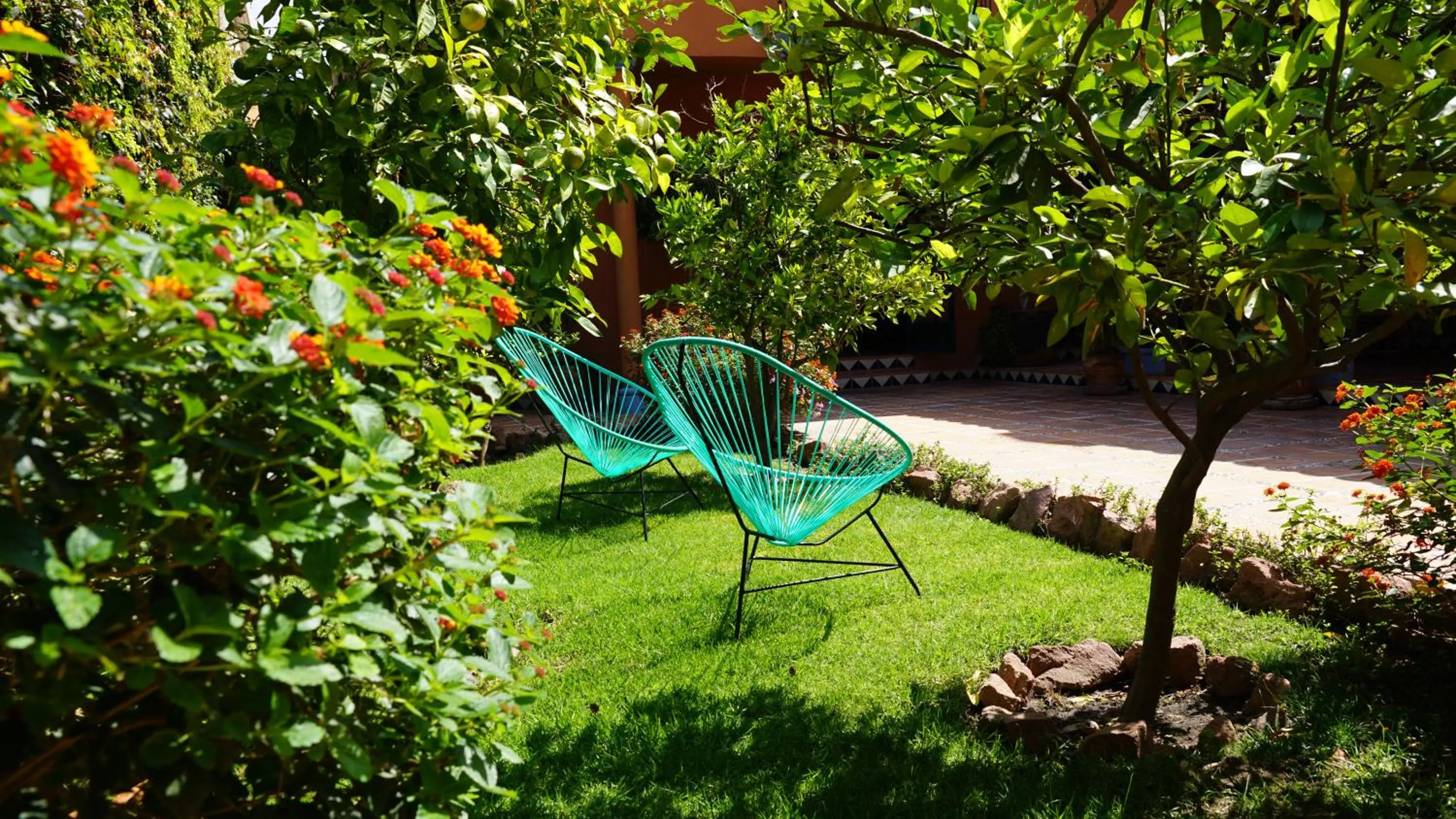 Garden in Casa Frida B&B