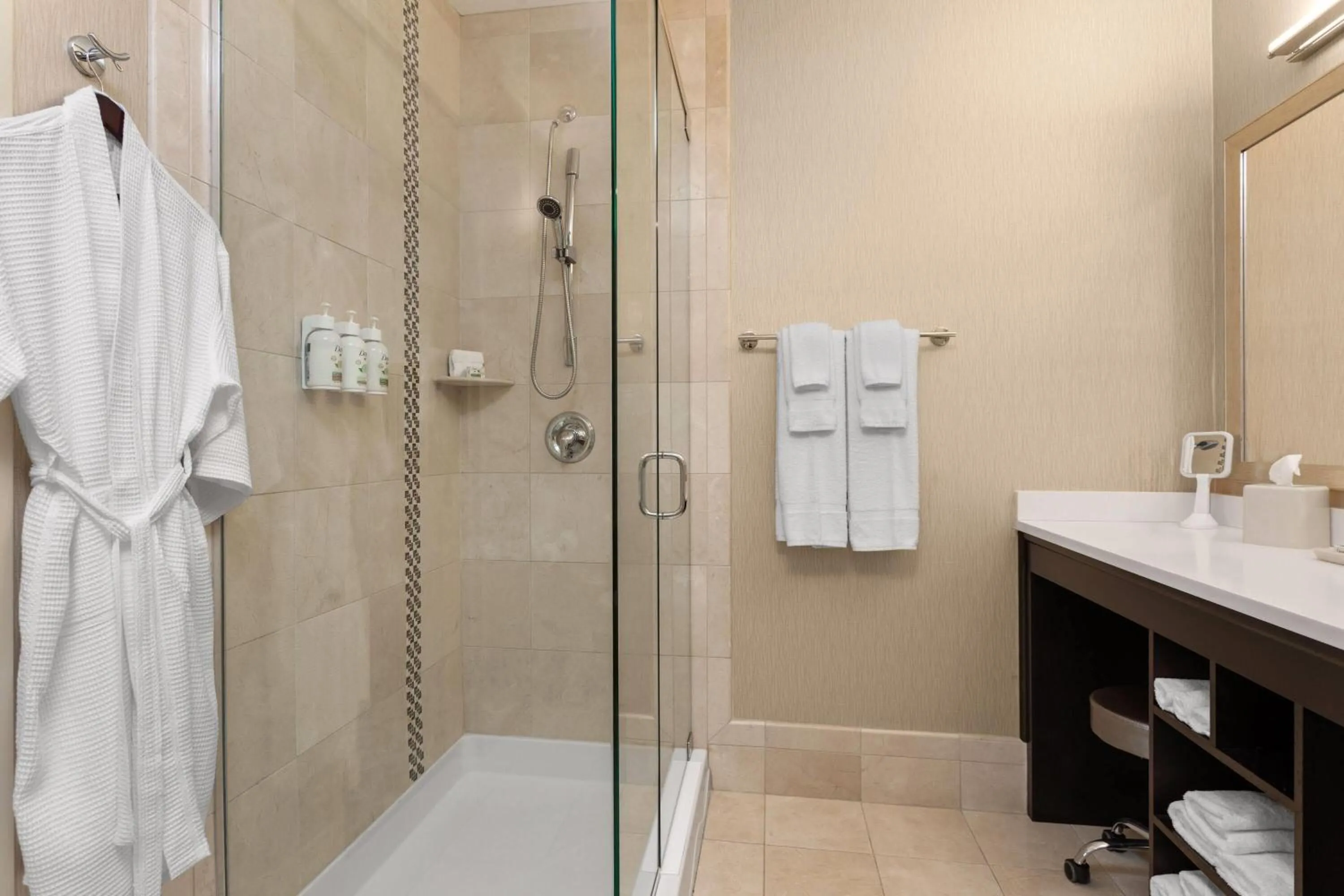 Bathroom in Hawthorn Extended Stay by Wyndham West Palm Beach
