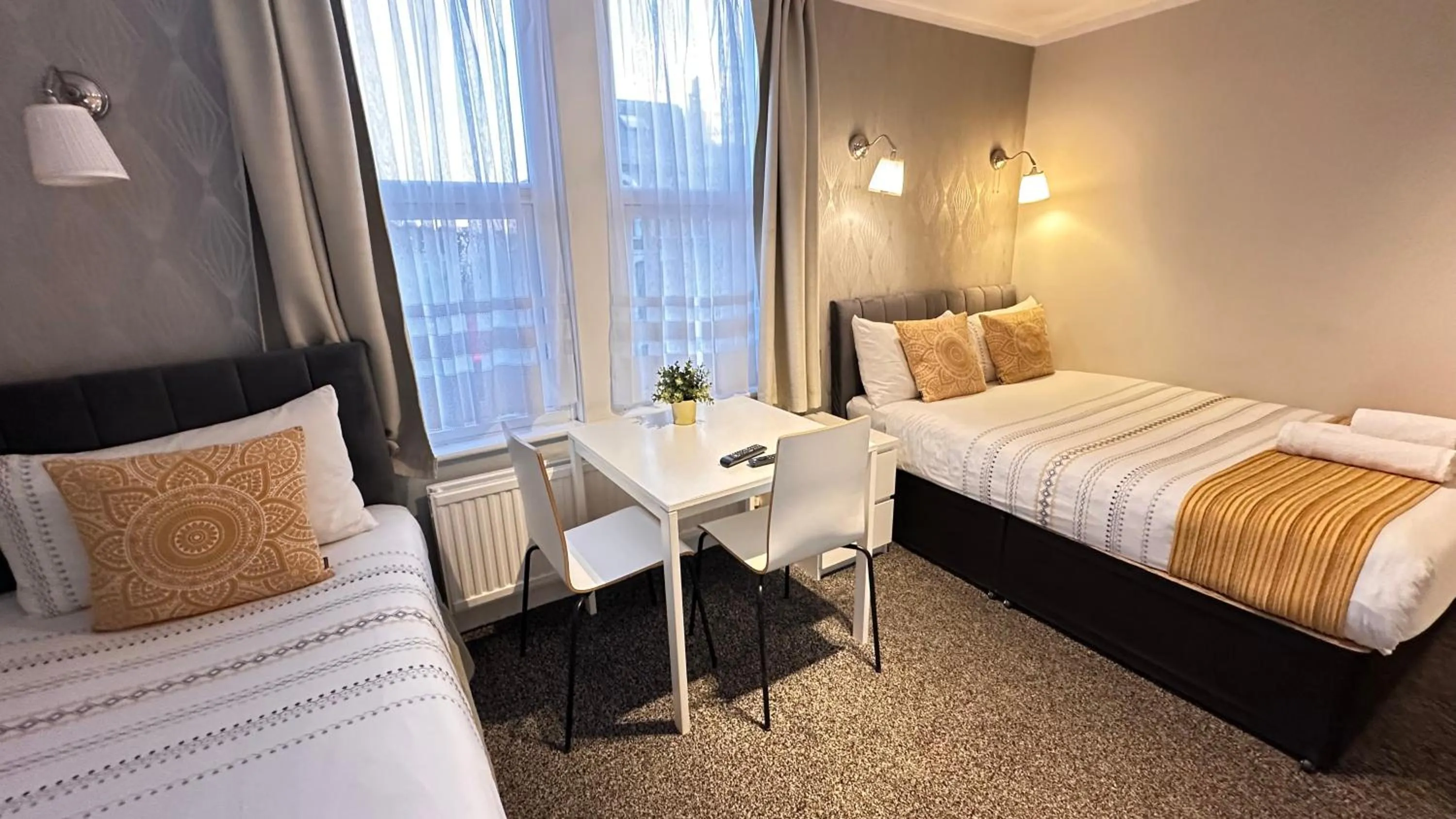 Bed in Trinity House Hotel