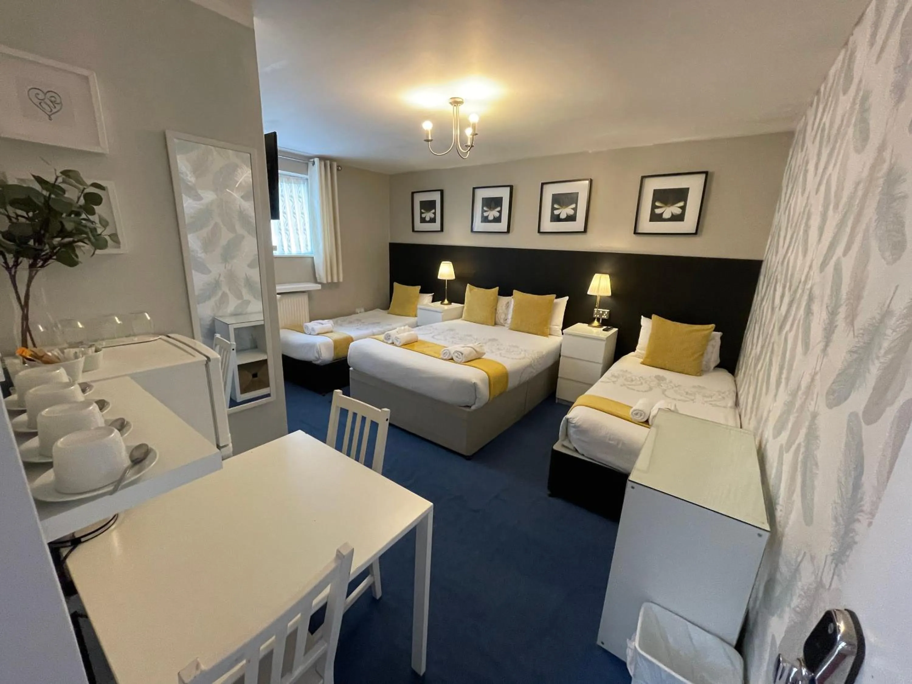 Bed in Trinity House Hotel