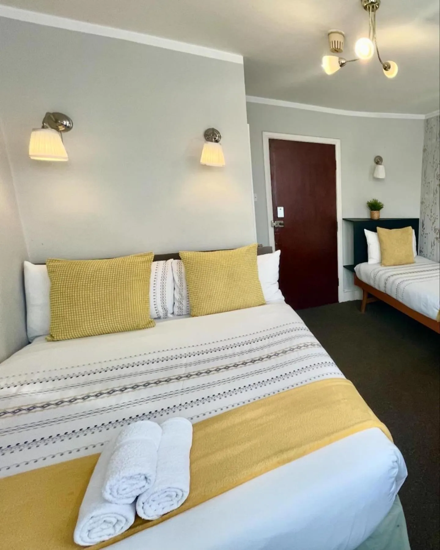 Bed in Trinity House Hotel