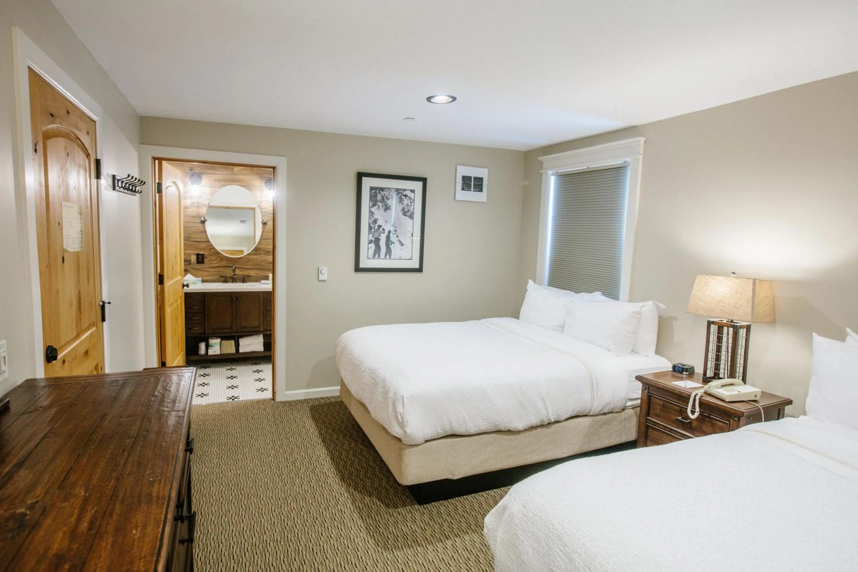 Bed in Alta Peruvian Lodge